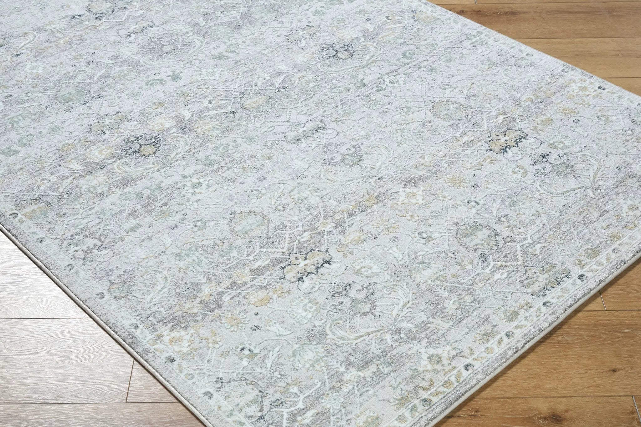 Lorenz LTZ-2301 Light-Sage Area Rug by LIVABLISS