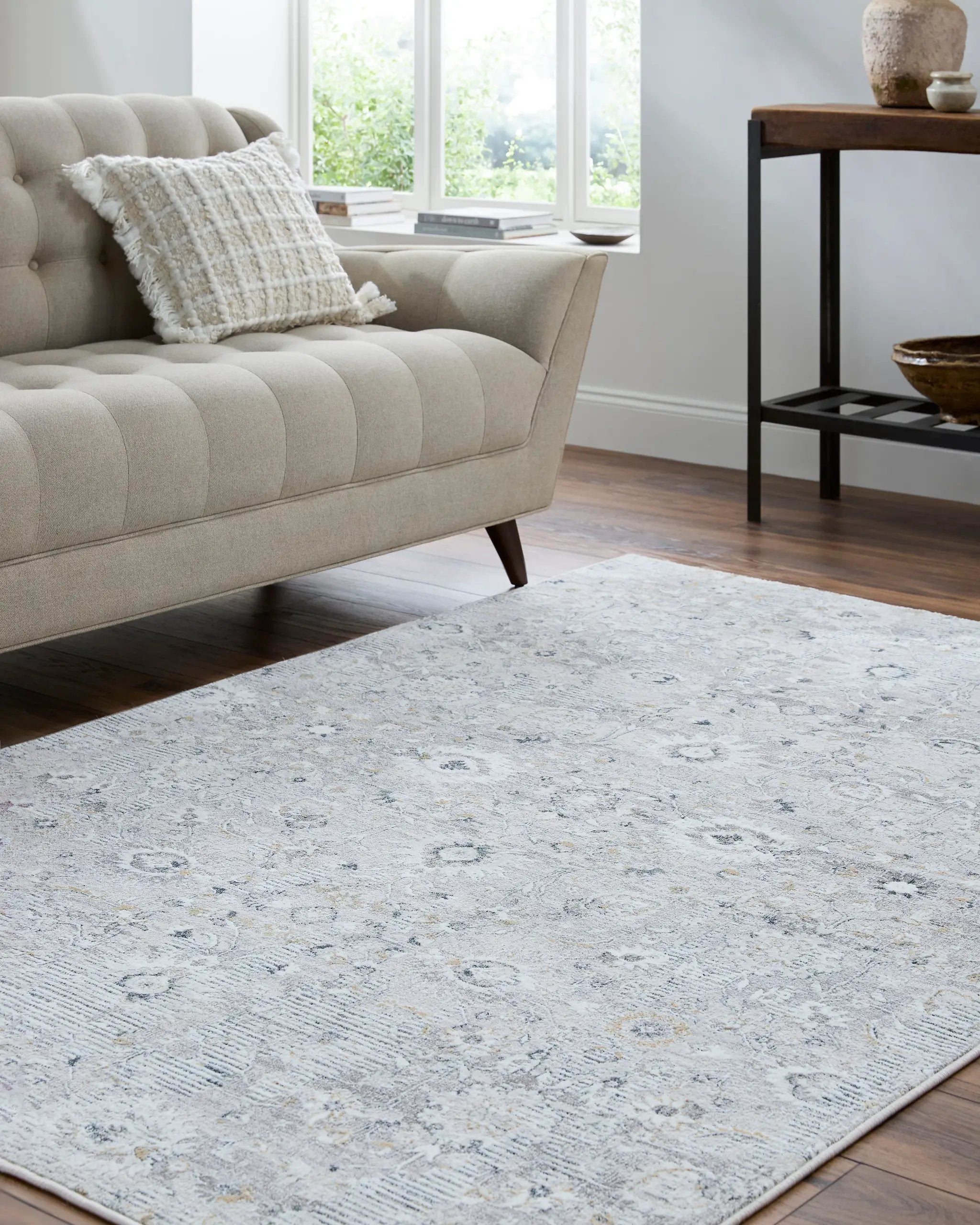 Lorenz LTZ-2303 Light-Sage Area Rug by LIVABLISS