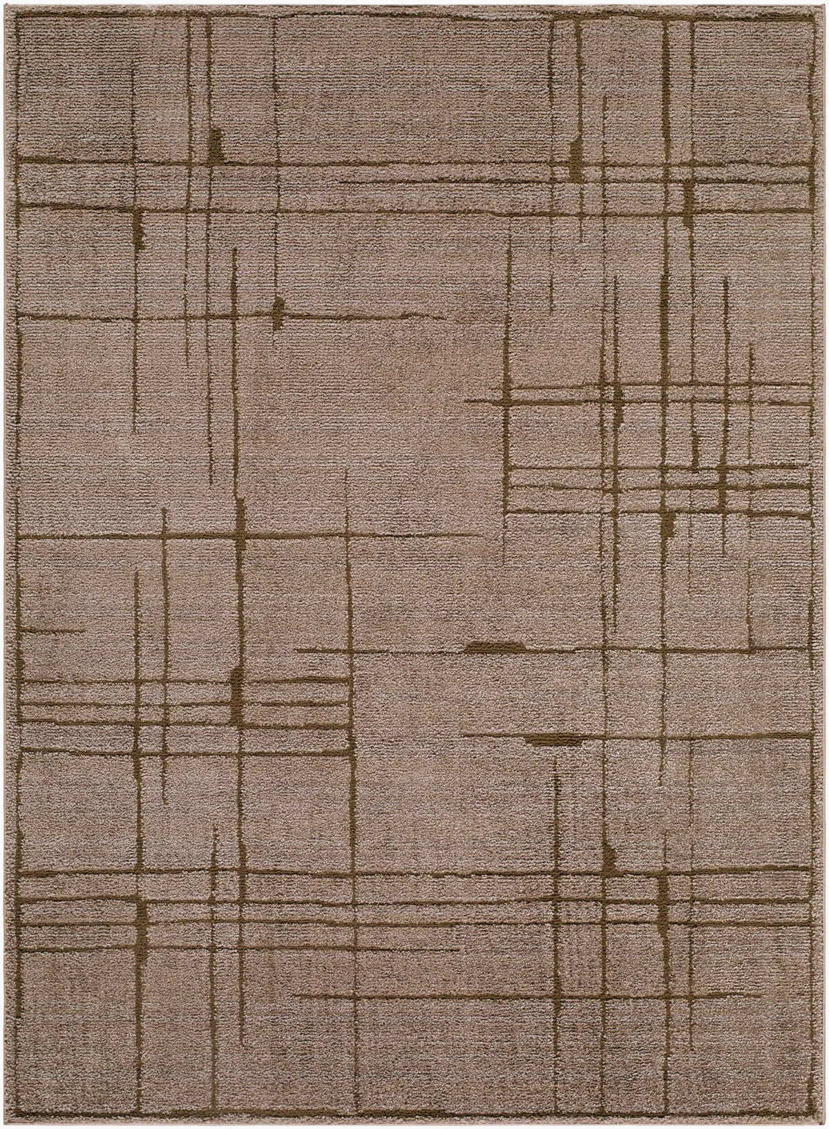 LIVABLISS La Luna LUU-2305 Taupe Area Rug