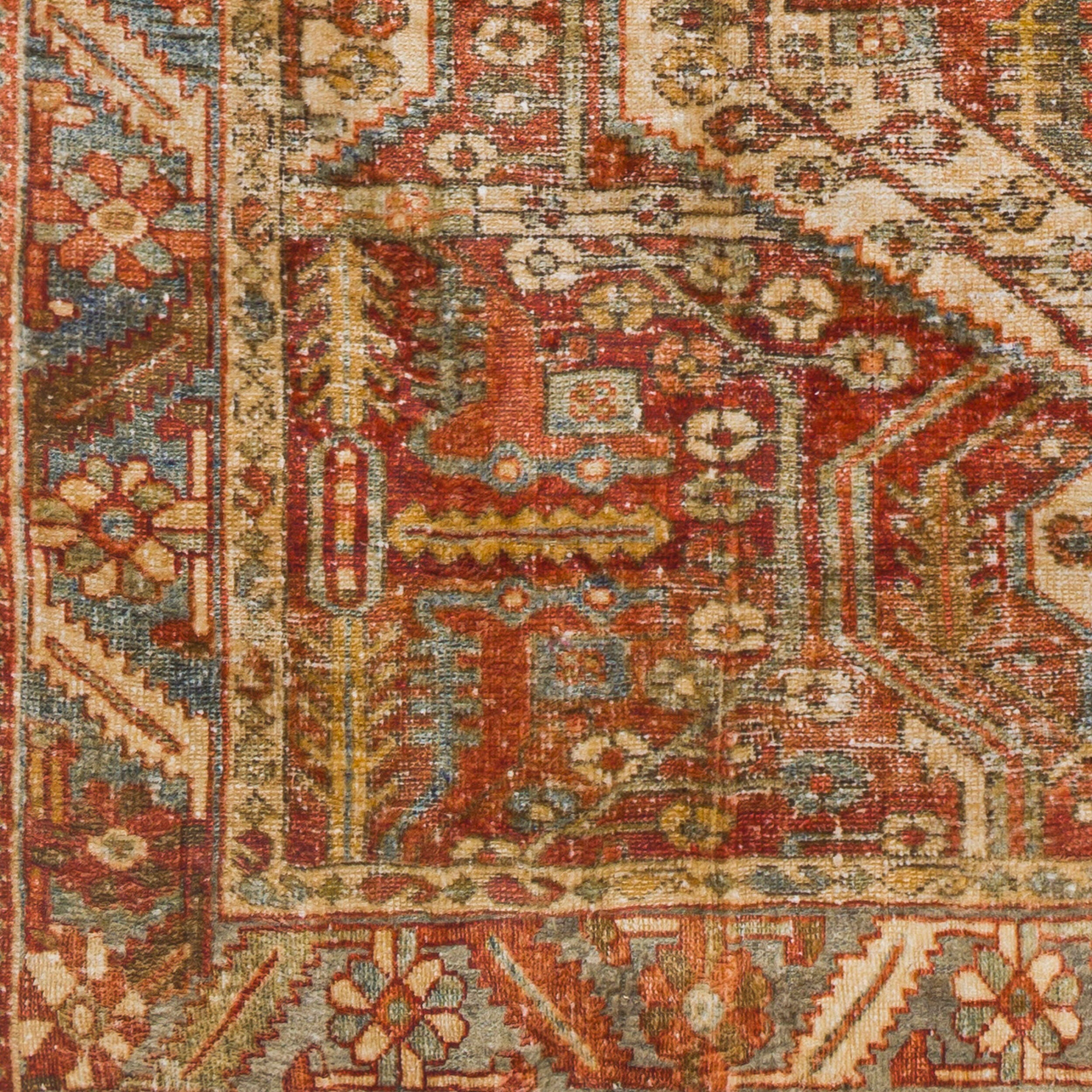 Surya Lavable LVB-2300 Orange Machine Washable Area Rug by LIVABLISS
