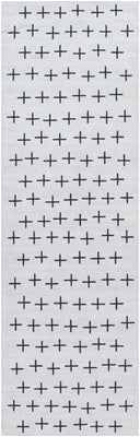 Surya Lavable LVB-2324 Ivory Machine Washable Area Rug by LIVABLISS