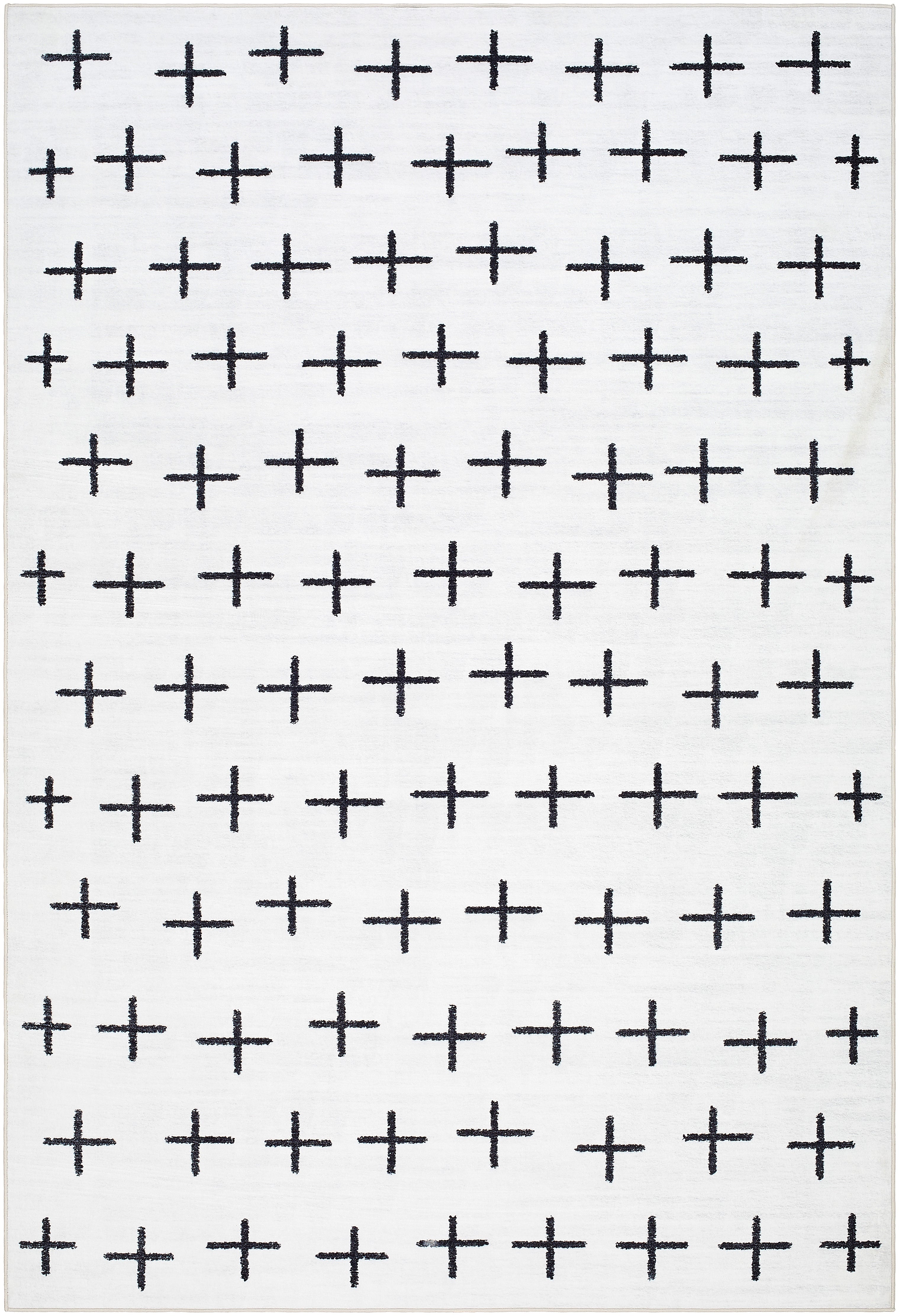 Surya Lavable LVB-2324 Ivory Machine Washable Area Rug by LIVABLISS
