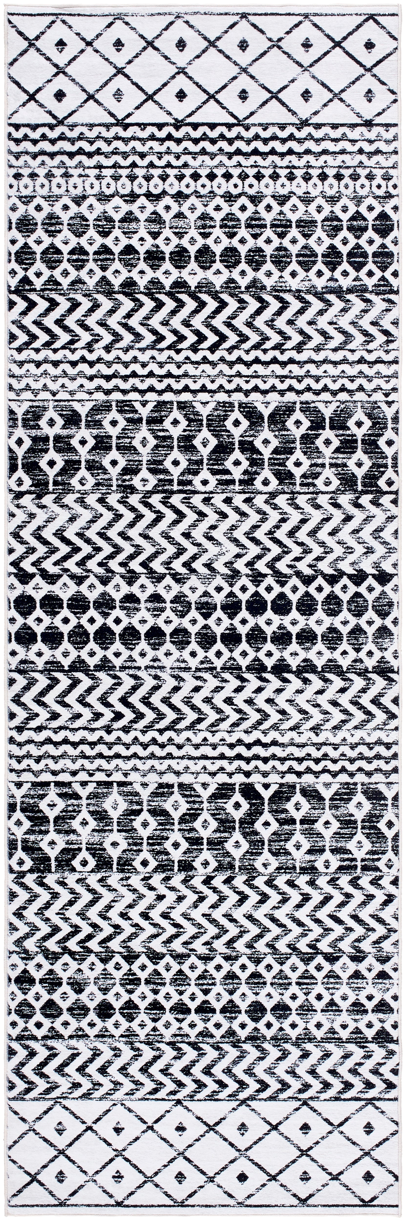Surya Lavable LVB-2329 Ivory Machine Washable Area Rug by LIVABLISS