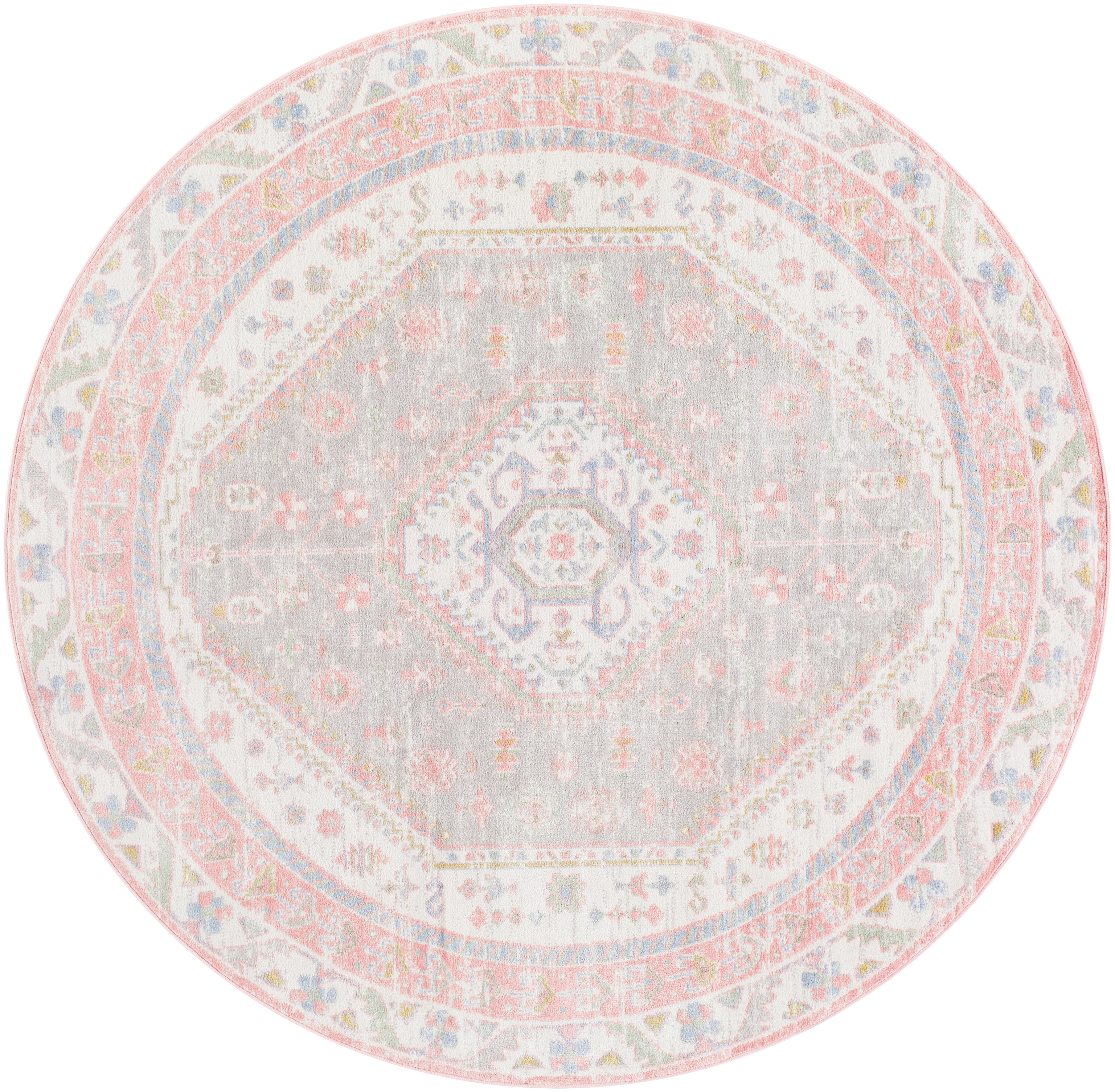 Surya Lavadora LVR-2348 Ivory Machine Washable Area Rug by LIVABLISS