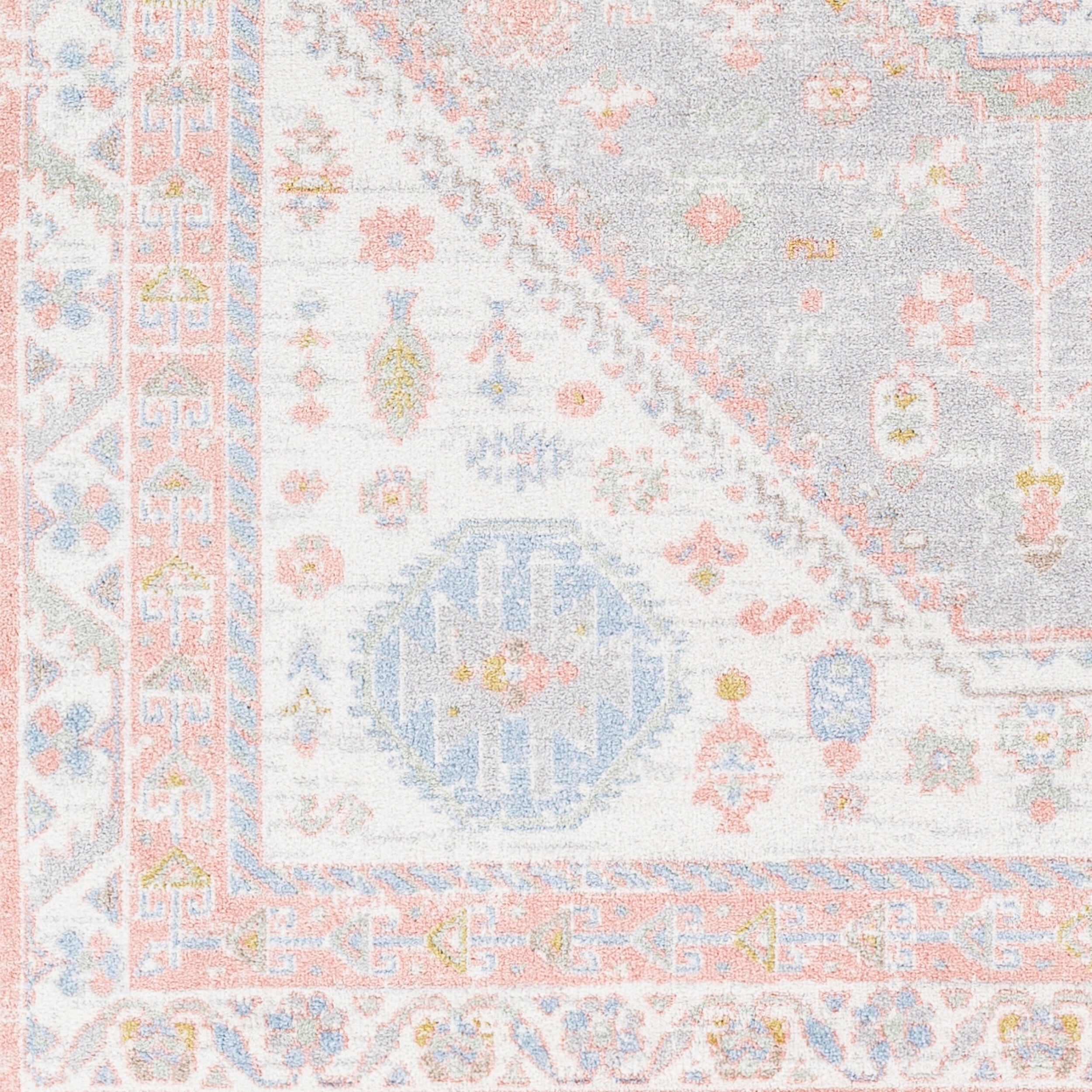 Surya Lavadora LVR-2348 Ivory Machine Washable Area Rug by LIVABLISS