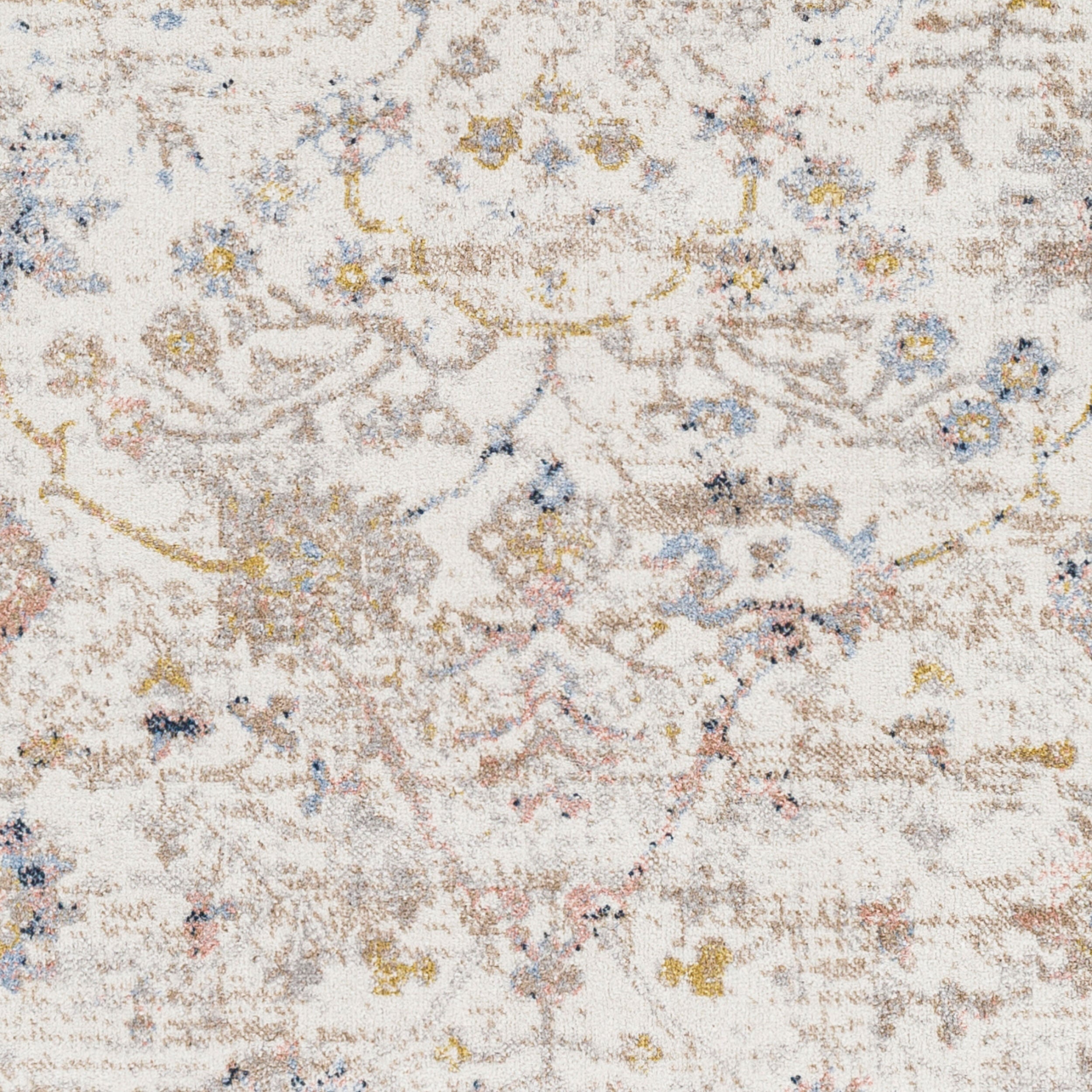 Surya Lavadora LVR-2358 Ivory Machine Washable Area Rug by LIVABLISS