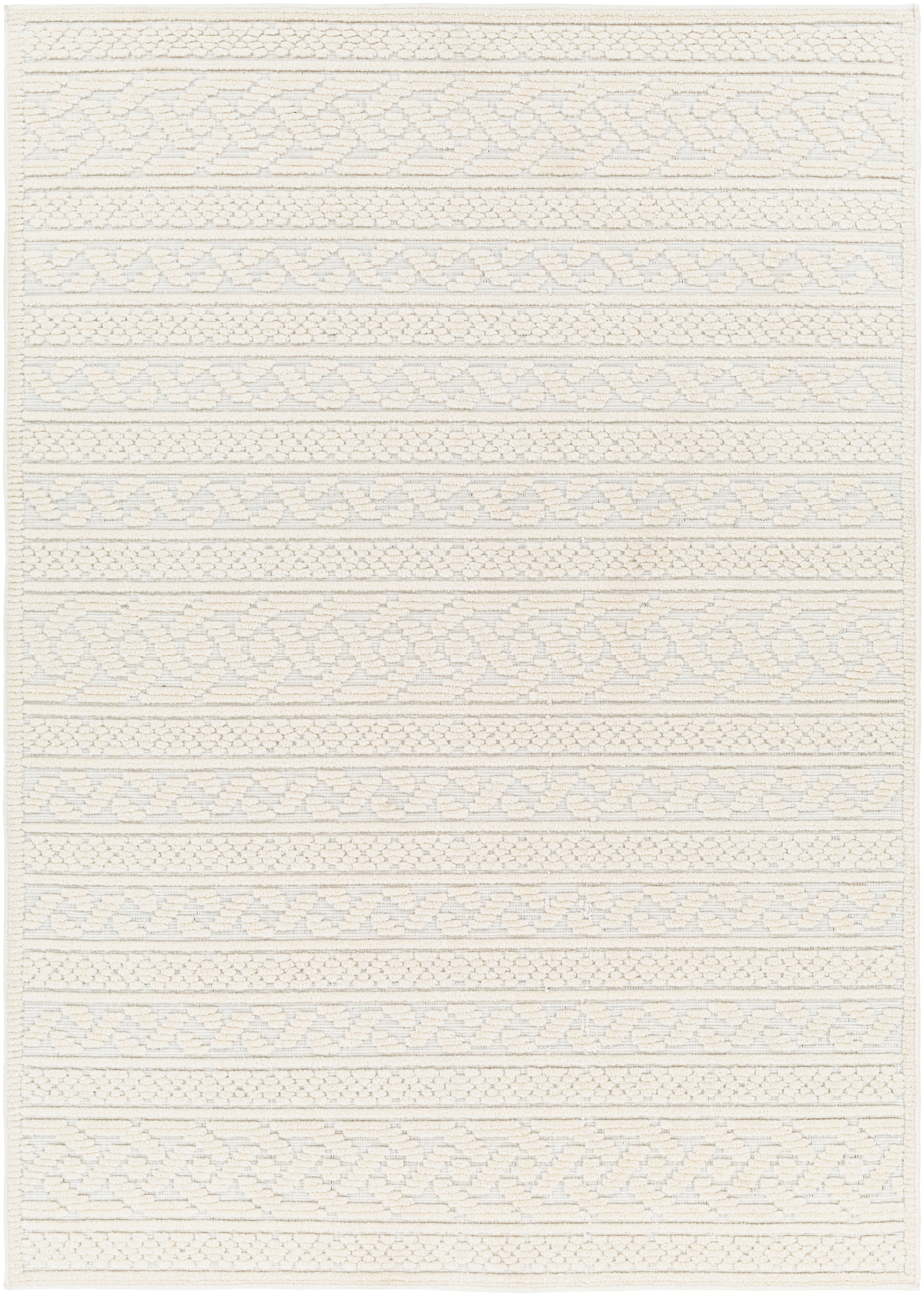 Surya Lyna LYA-2315 White Machine Washable Area Rug by LIVABLISS
