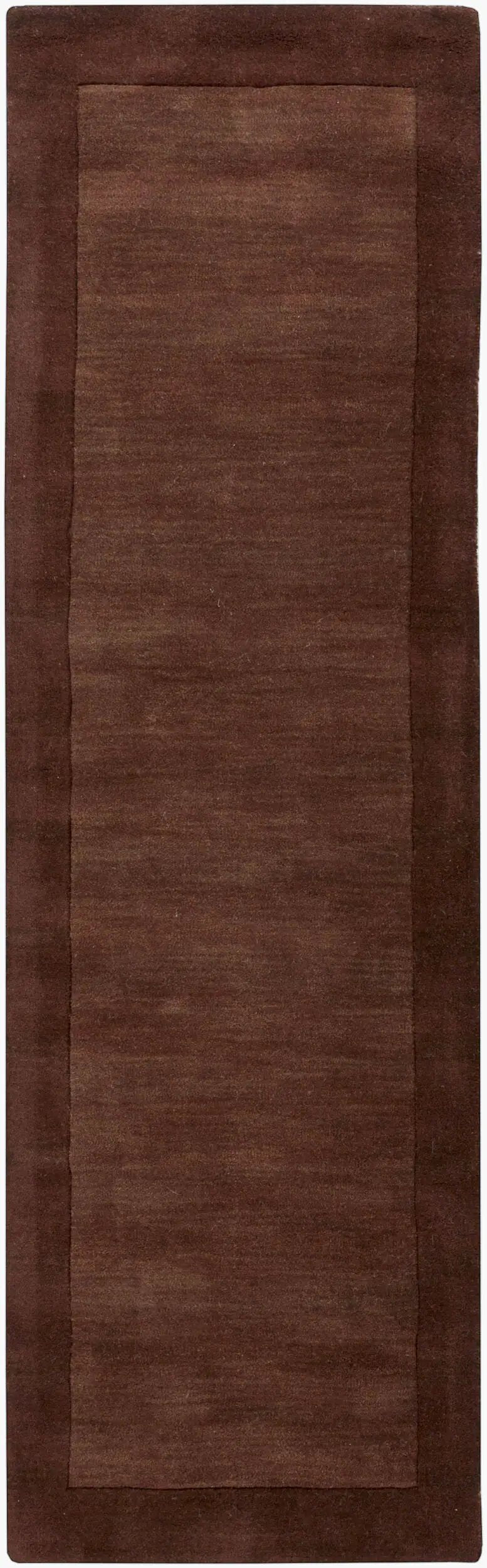 Mystique M-294 Dark-Brown Area Rug by LIVABLISS