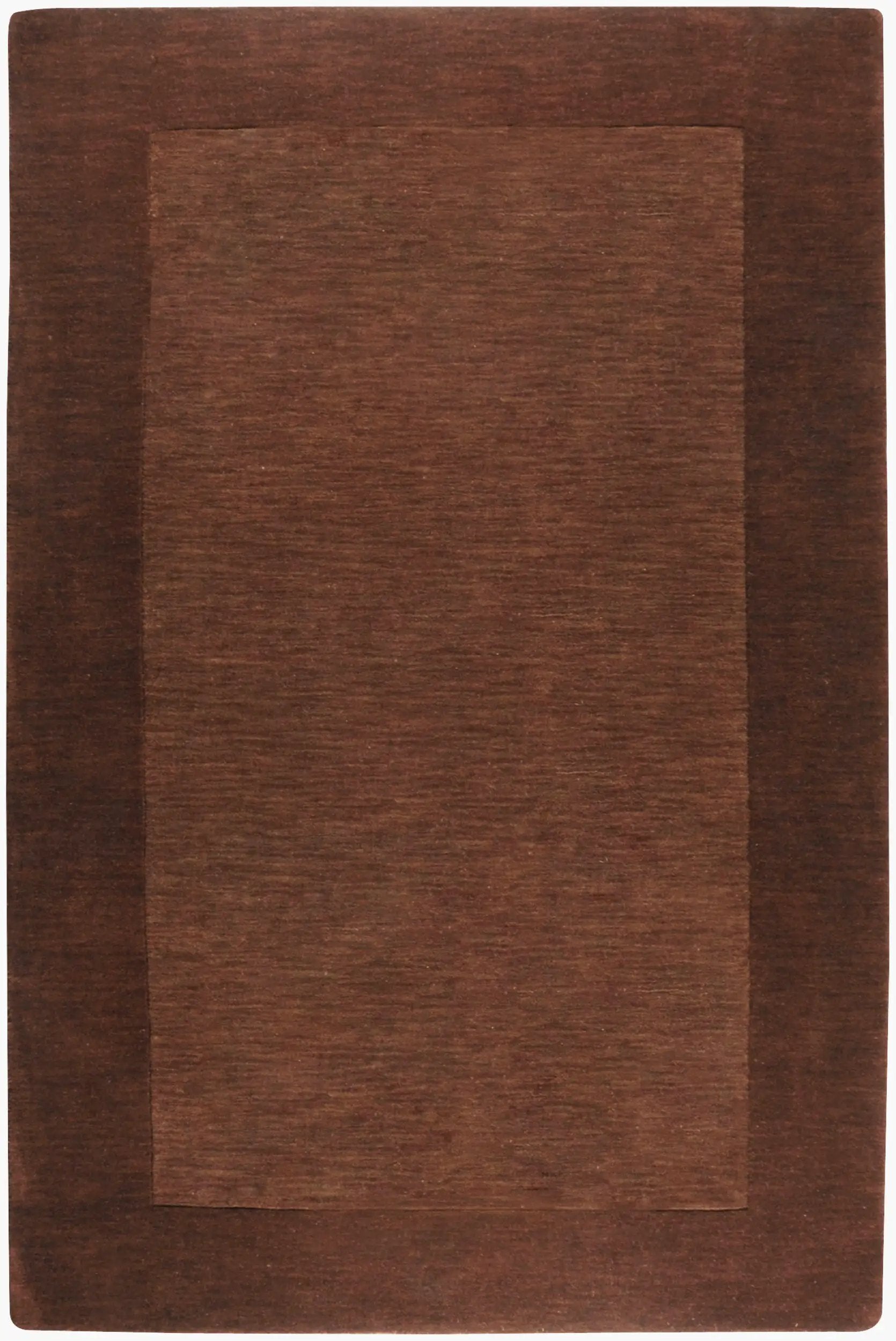 Mystique M-294 Dark-Brown Area Rug by LIVABLISS