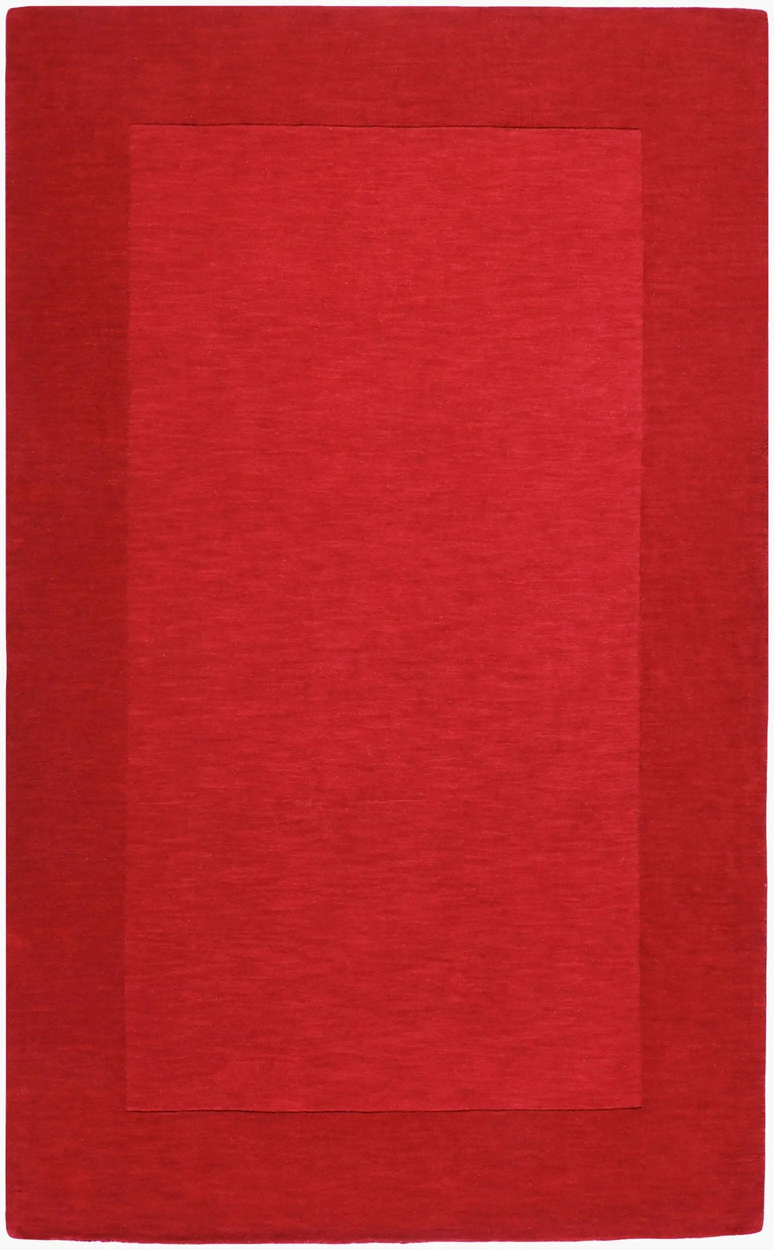 Mystique M-299 Red Area Rug by LIVABLISS