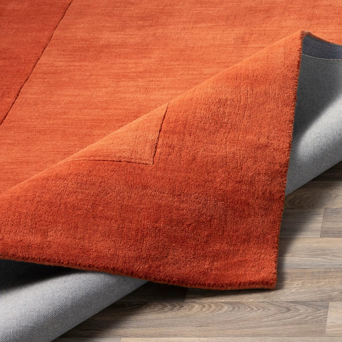Mystique M-300 Rust Area Rug by LIVABLISS