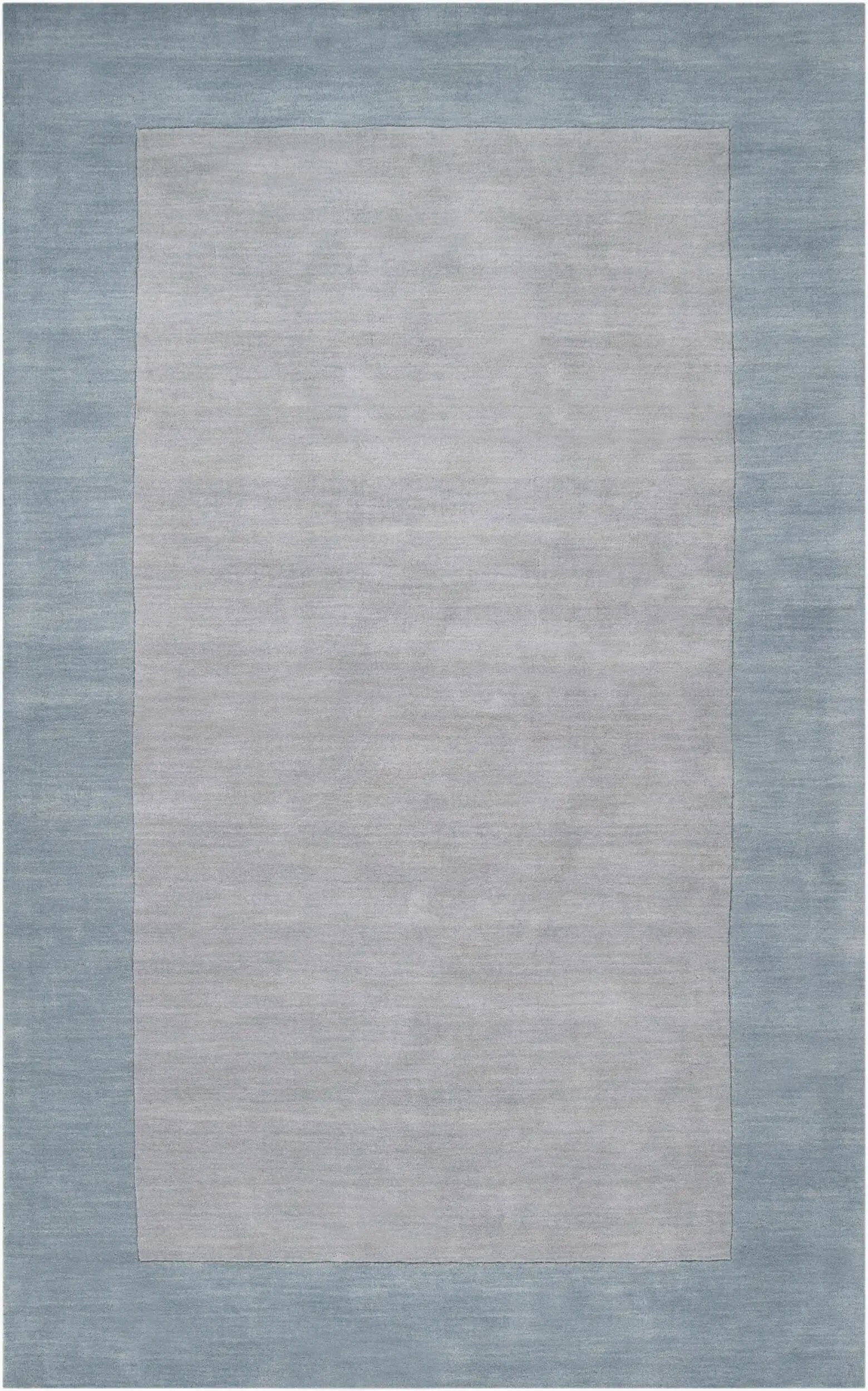 Mystique M-305 Medium Gray Area Rug by LIVABLISS
