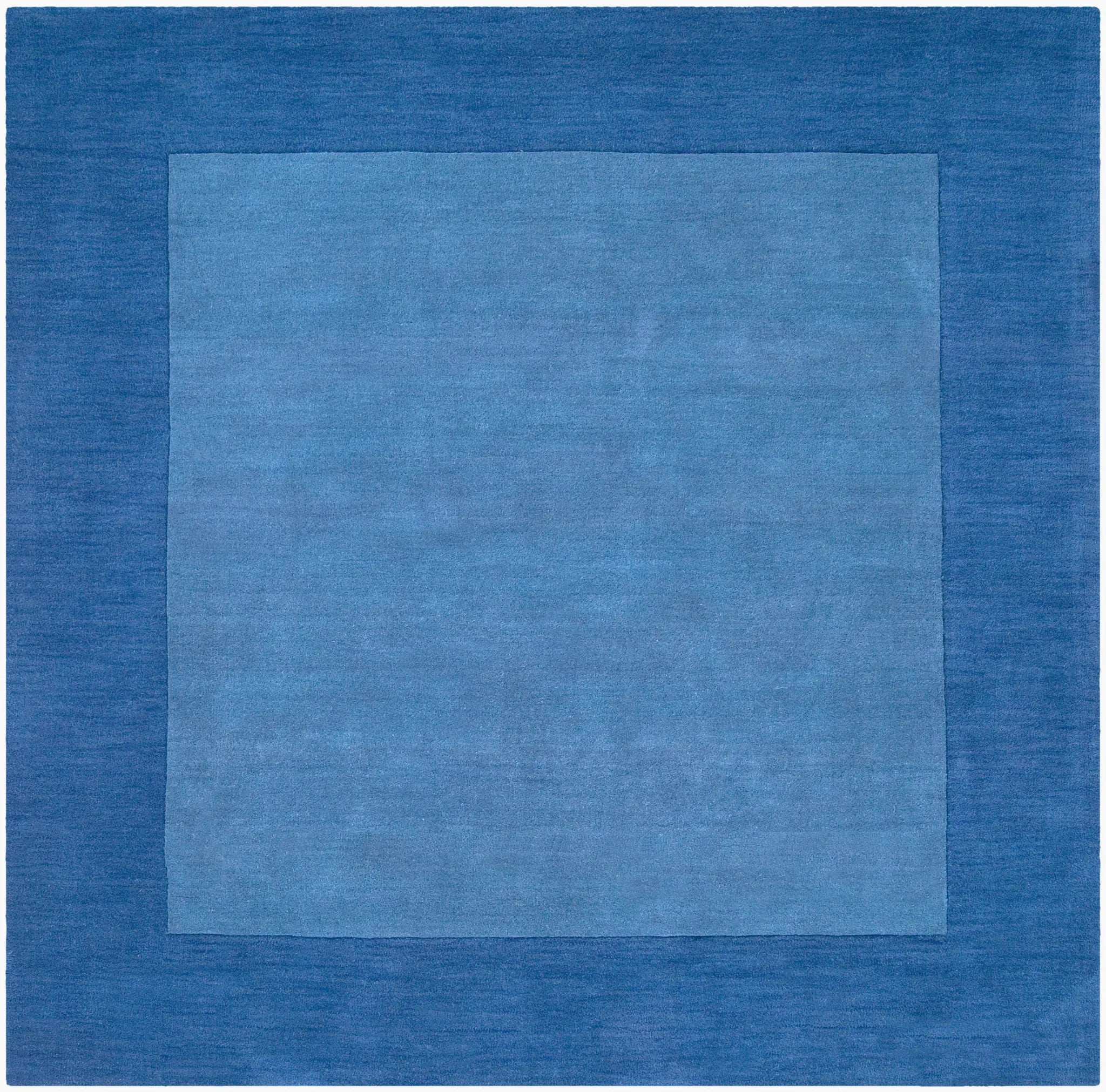 Mystique M-308 Dark Blue Area Rug by LIVABLISS