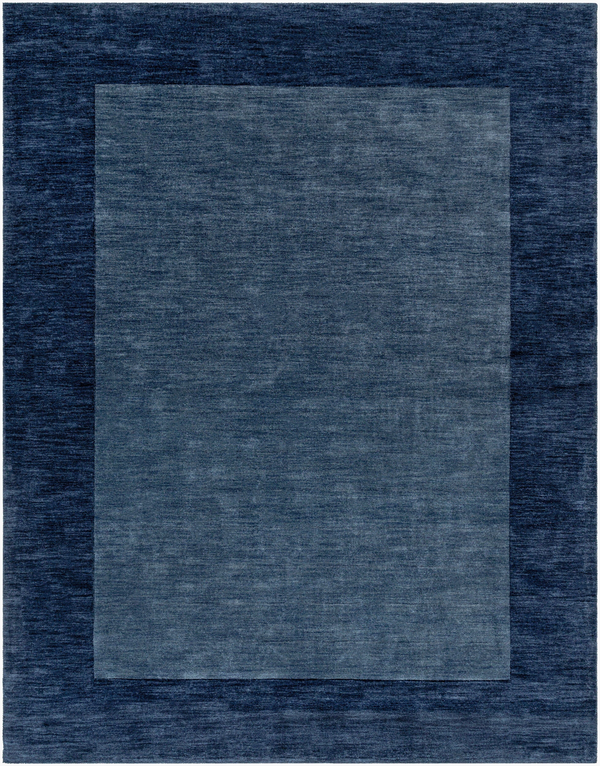 LIVABLISS Mystique M-309 Ink Blue Hand Loomed Area Rug