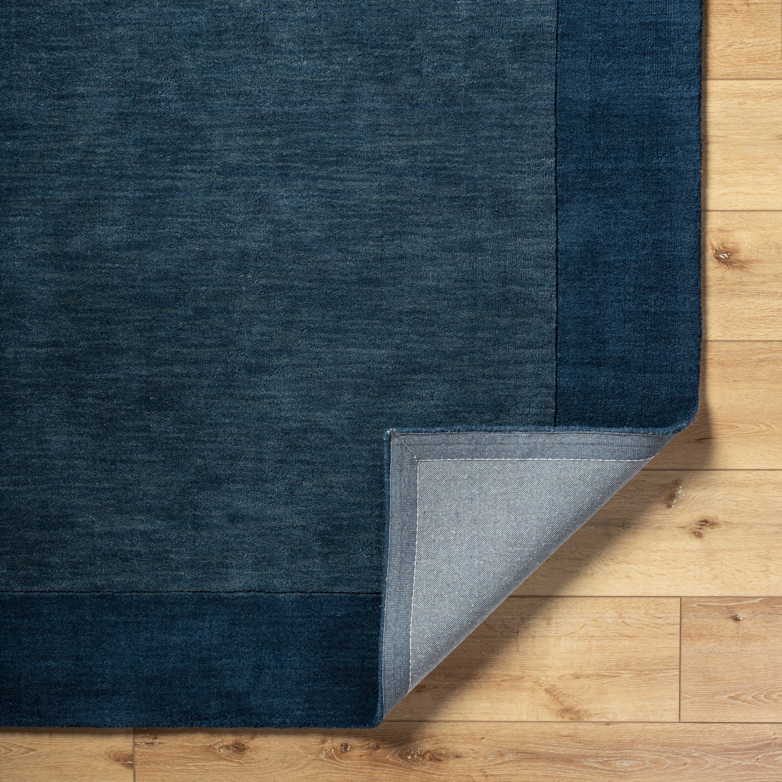LIVABLISS Mystique M-309 Ink Blue Hand Loomed Area Rug