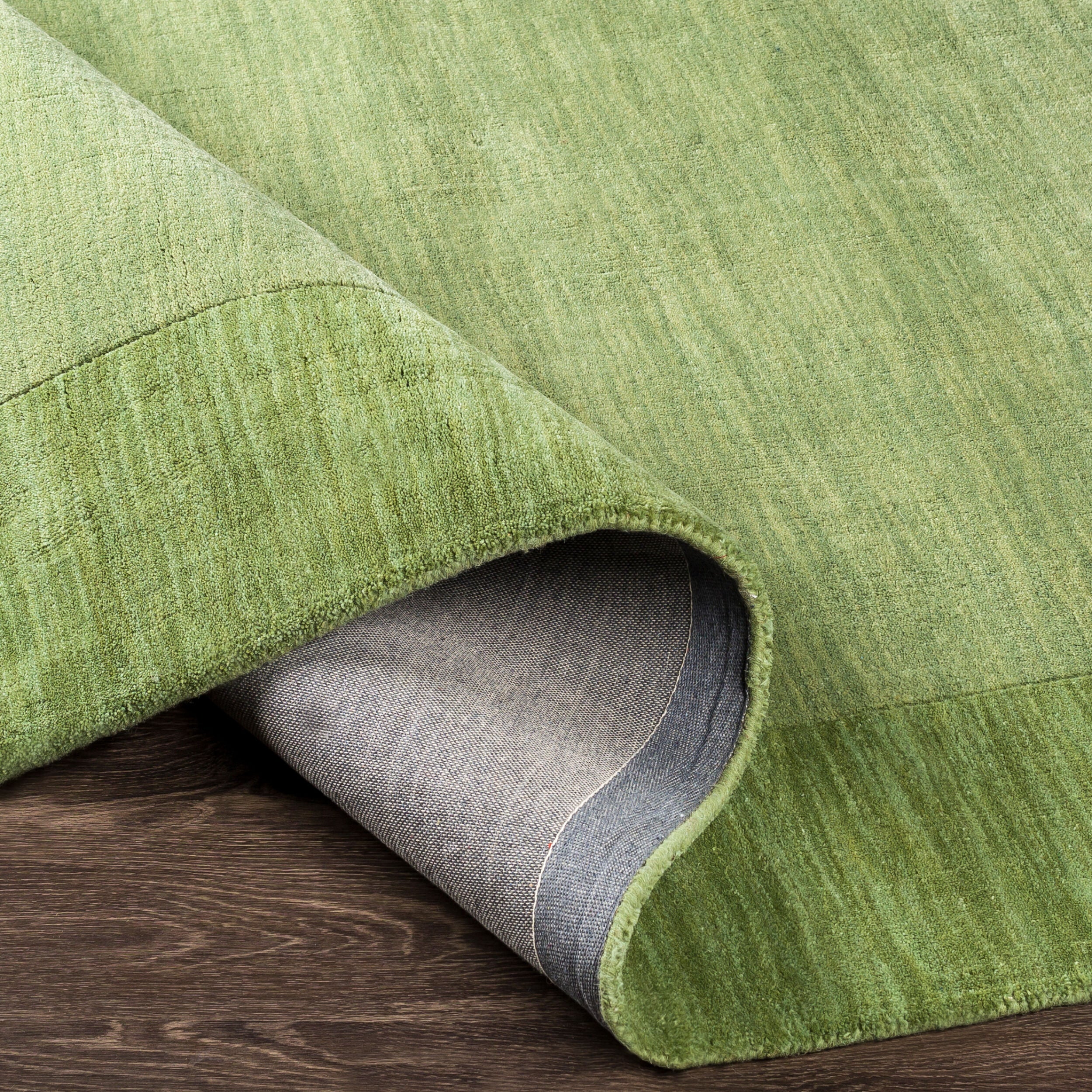 LIVABLISS Mystique M-310 Medium Green Hand Loomed Area Rug