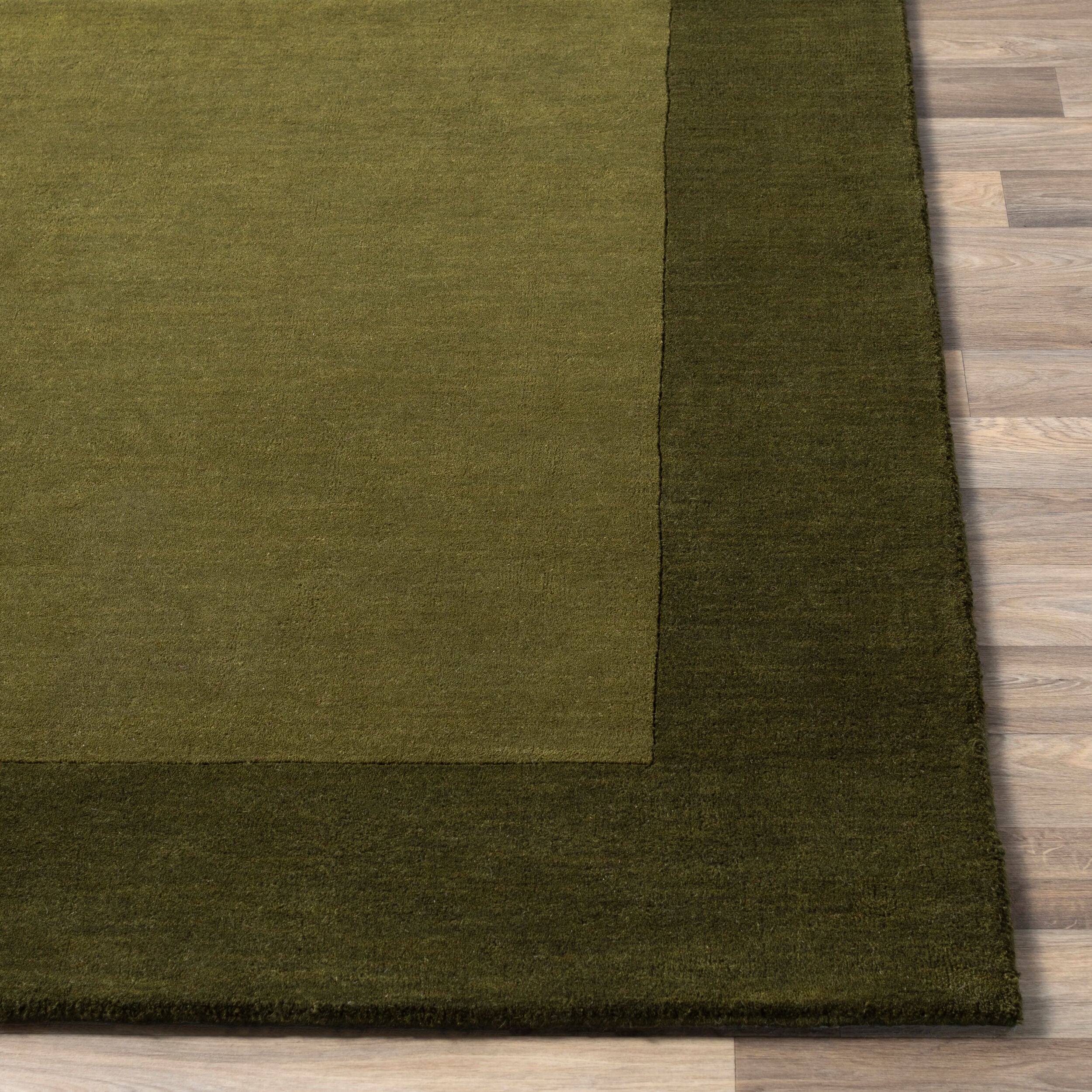 LIVABLISS Mystique M-315 Olive Hand Loomed Area Rug