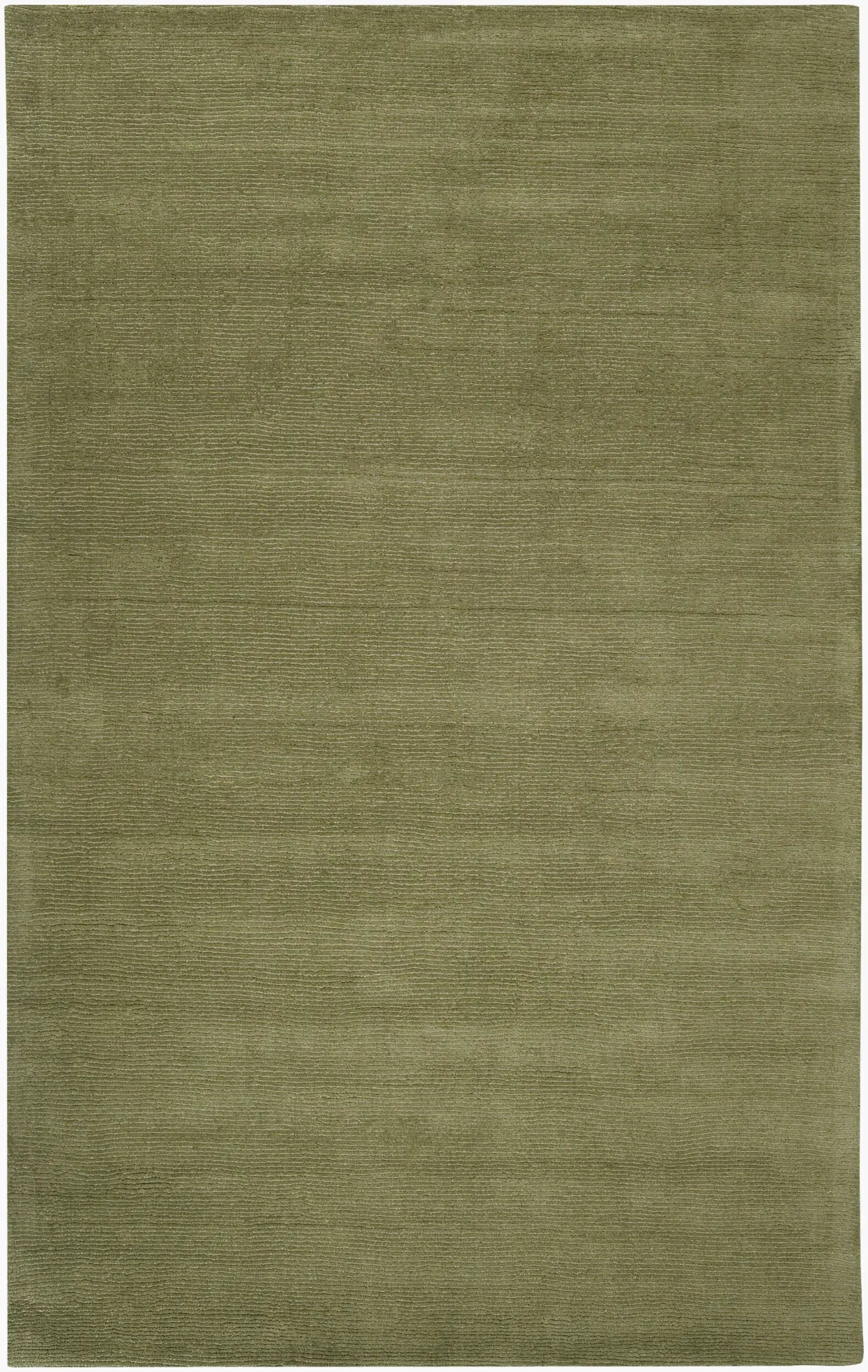 Livabliss Mystique M-329 Sage area rug featuring a sculpted high-and-low wave pattern. Hand-loomed artisan wool rug with a durable texture for contemporary interiors.