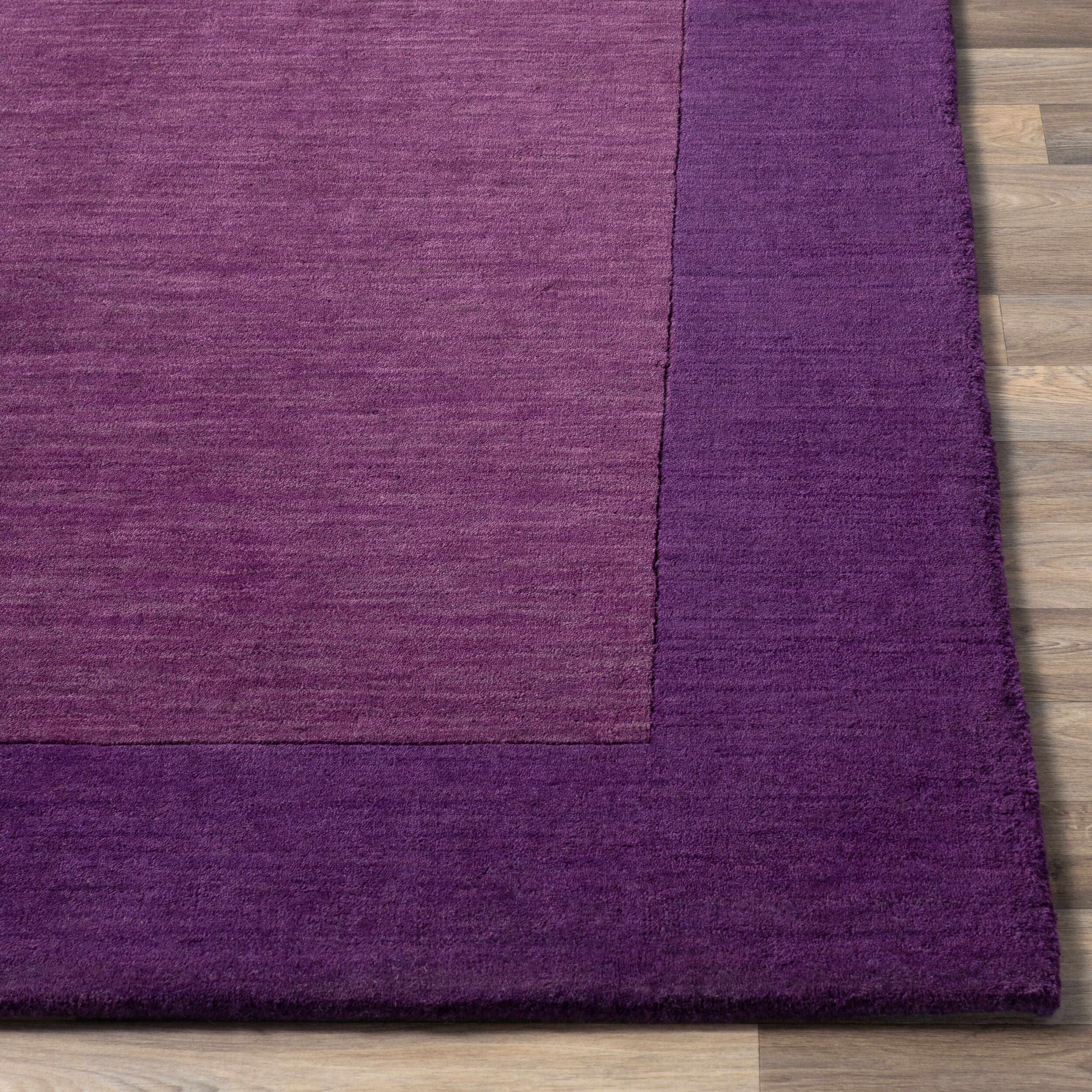 LIVABLISS Mystique M-349 Purple Hand Loomed Area Rug