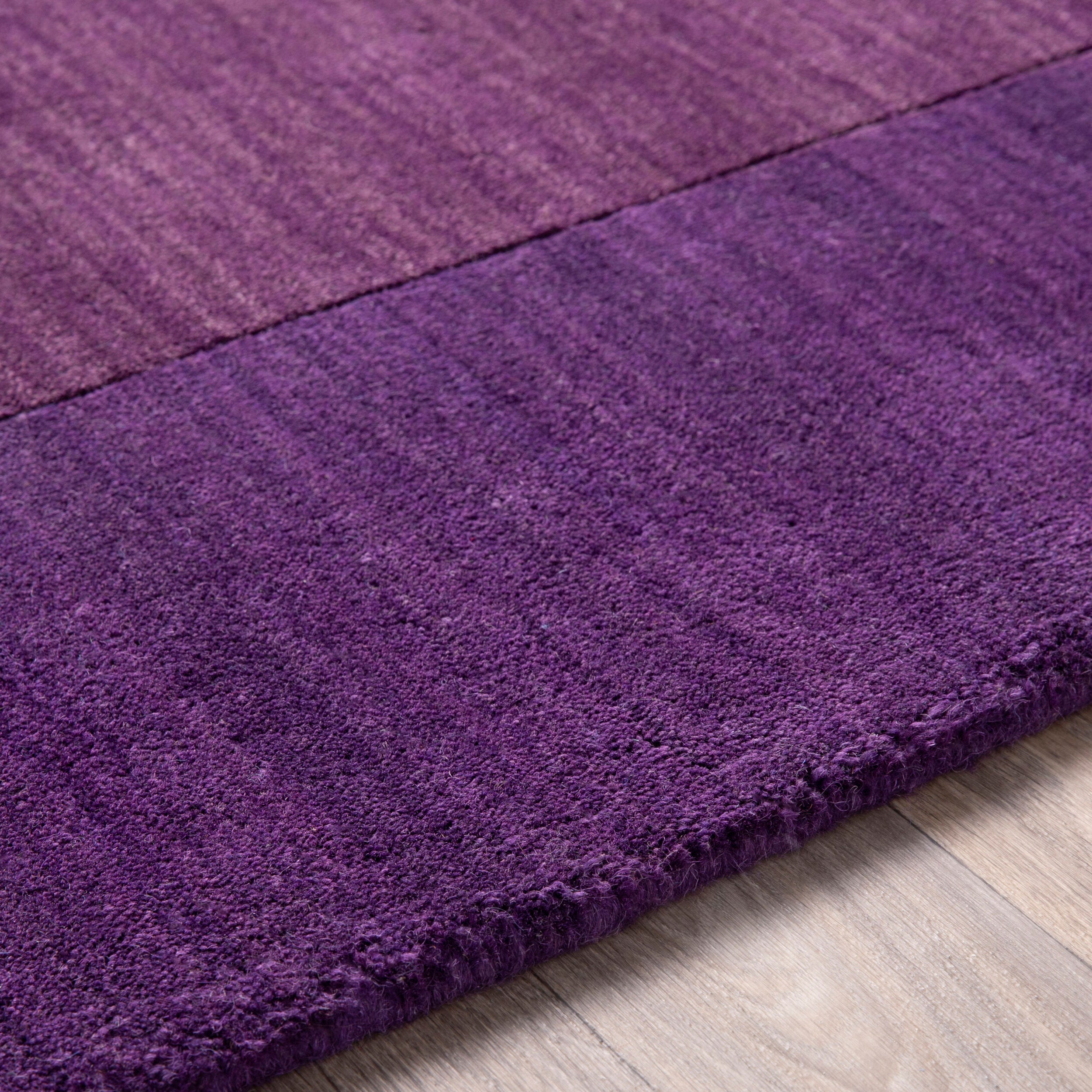 LIVABLISS Mystique M-349 Purple Hand Loomed Area Rug
