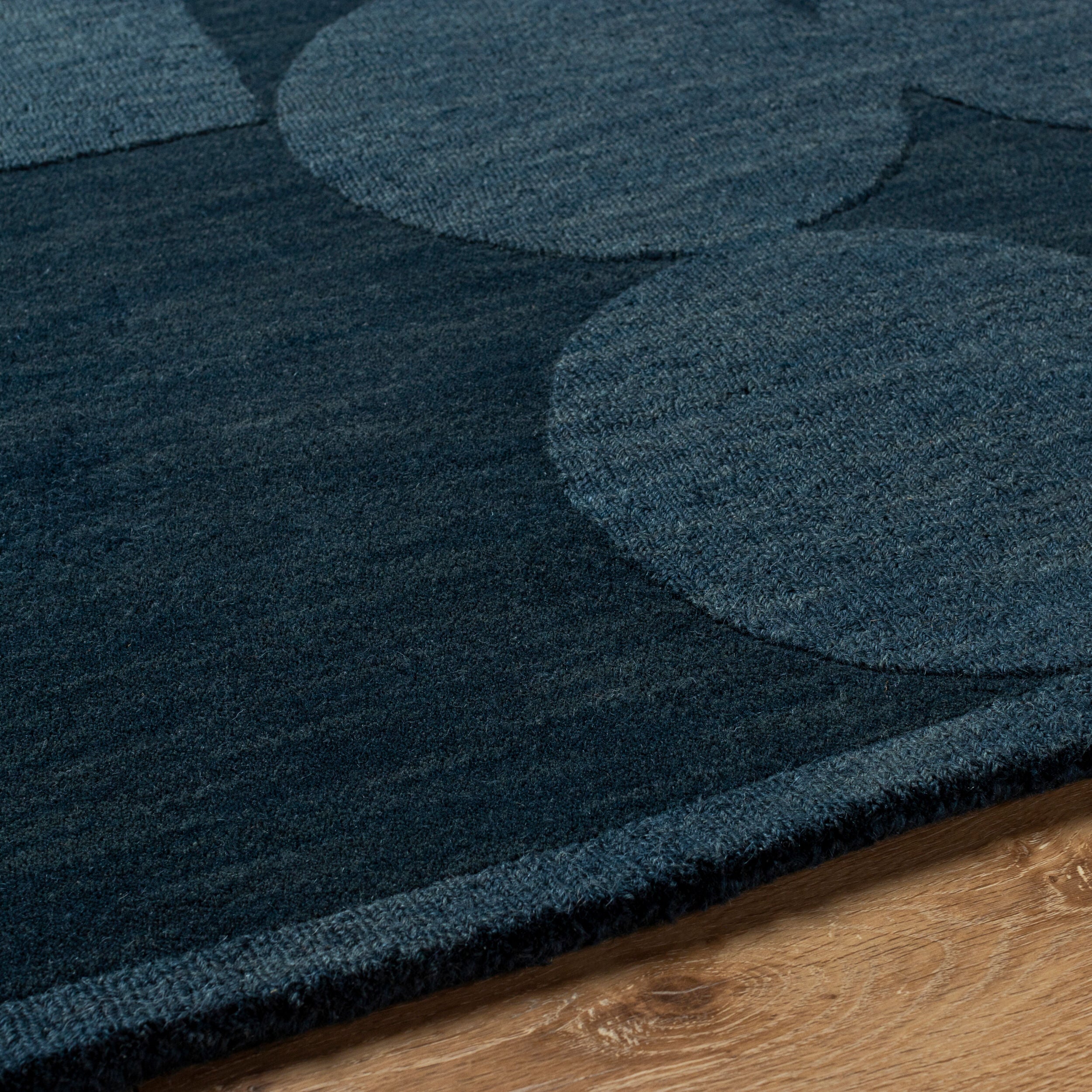 Surya Mystique M-5479 Navy Area Rug by LIVABLISS