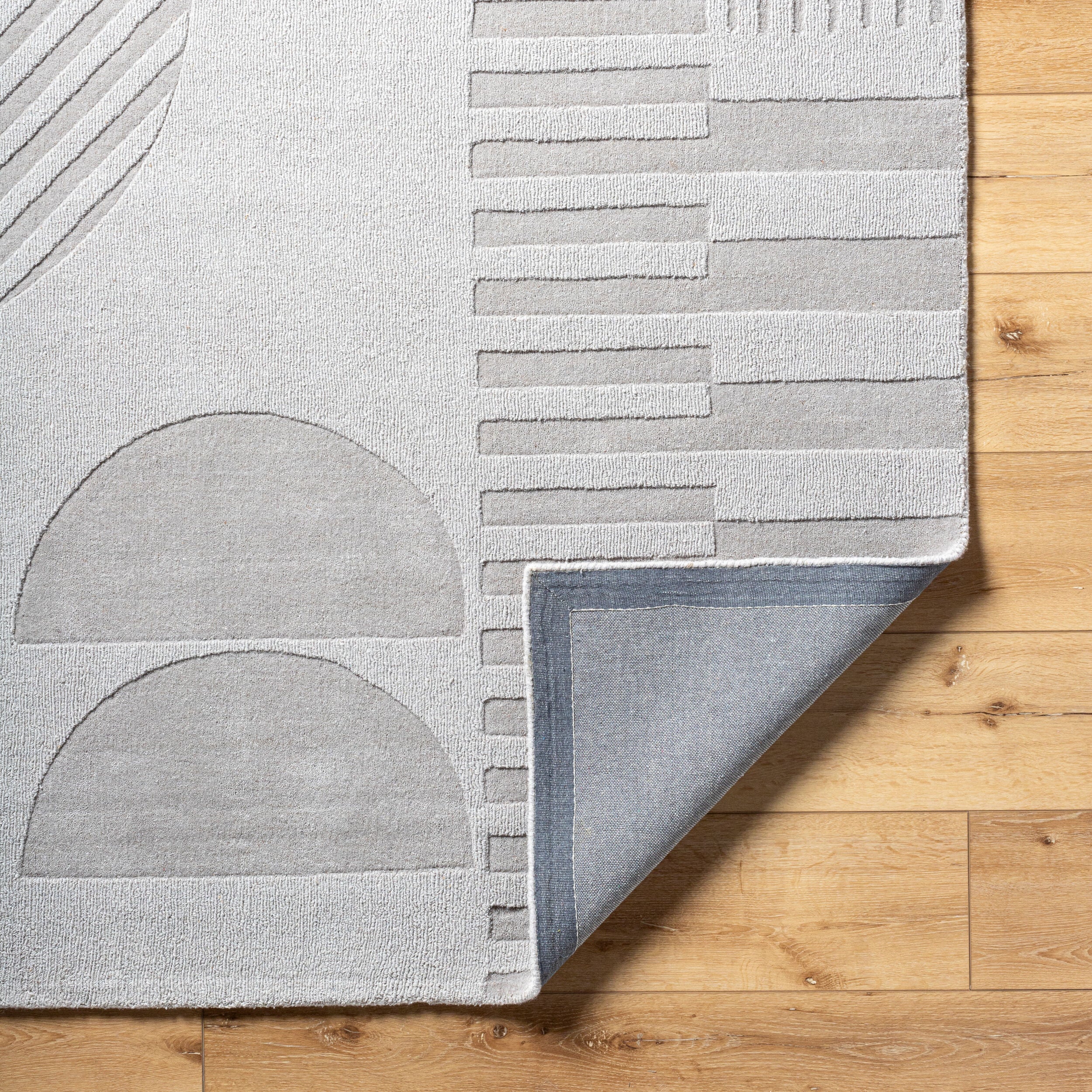 Surya Mystique M-5480 Taupe Area Rug by LIVABLISS