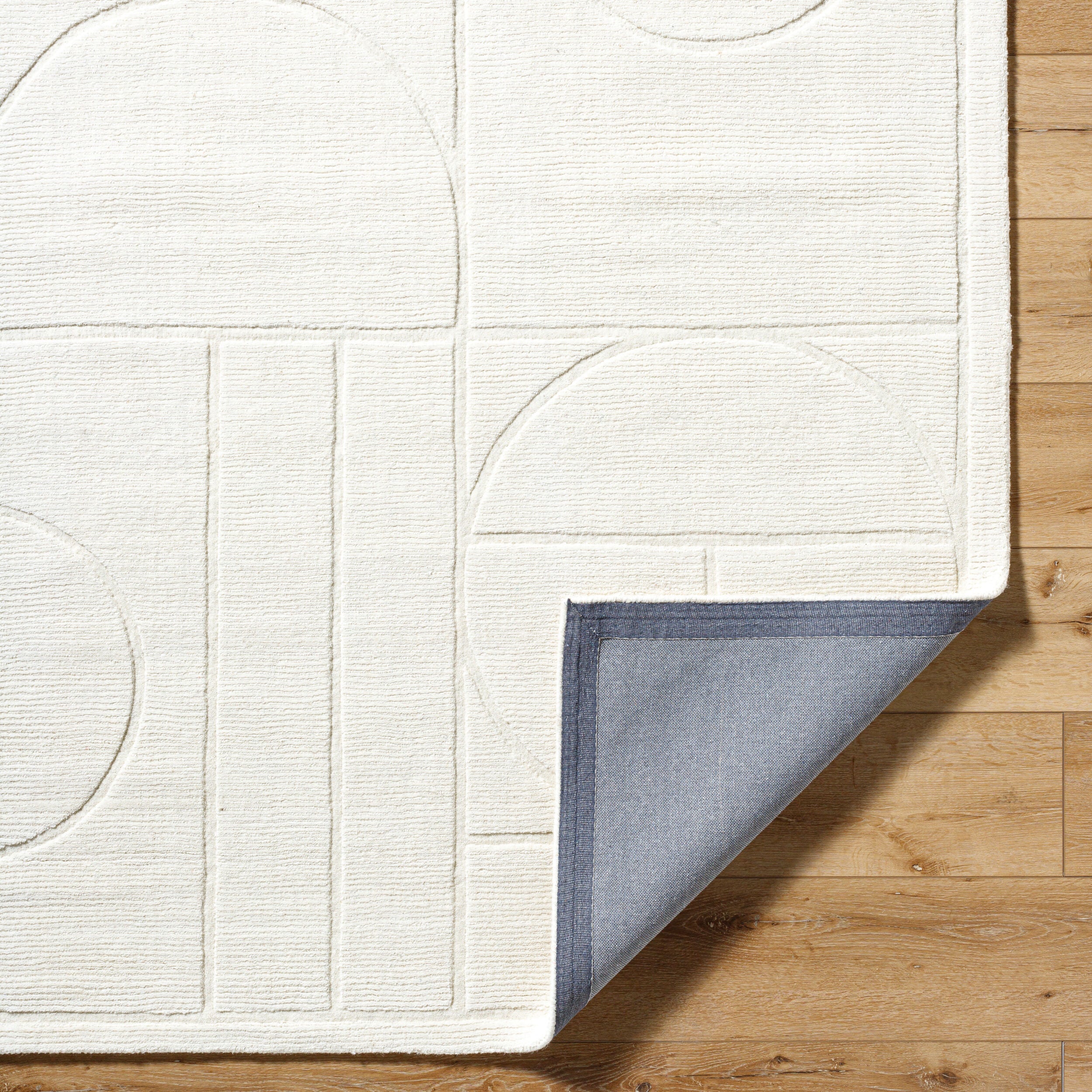 Surya Mystique M-5485 Ivory Area Rug by LIVABLISS