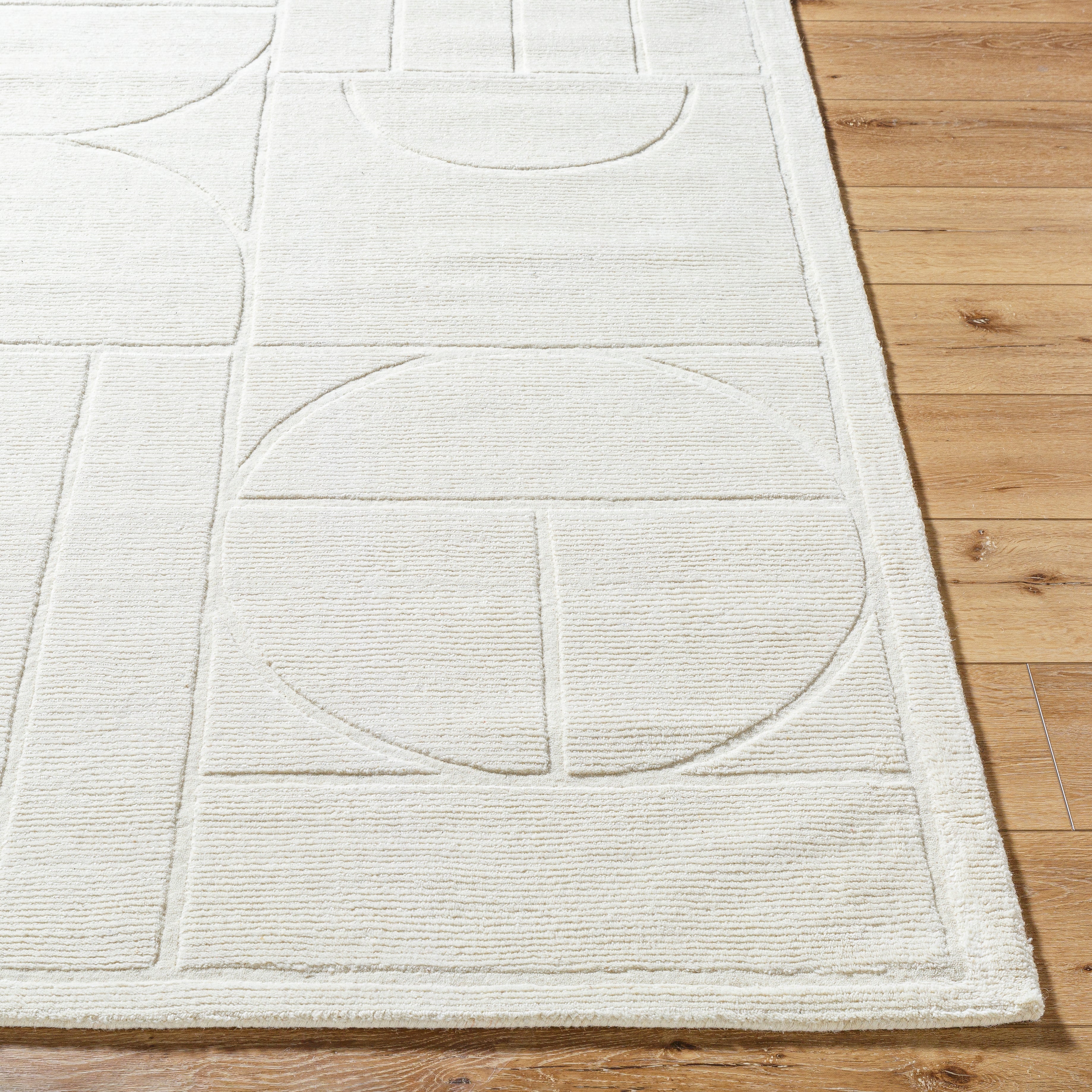 Surya Mystique M-5485 Ivory Area Rug by LIVABLISS