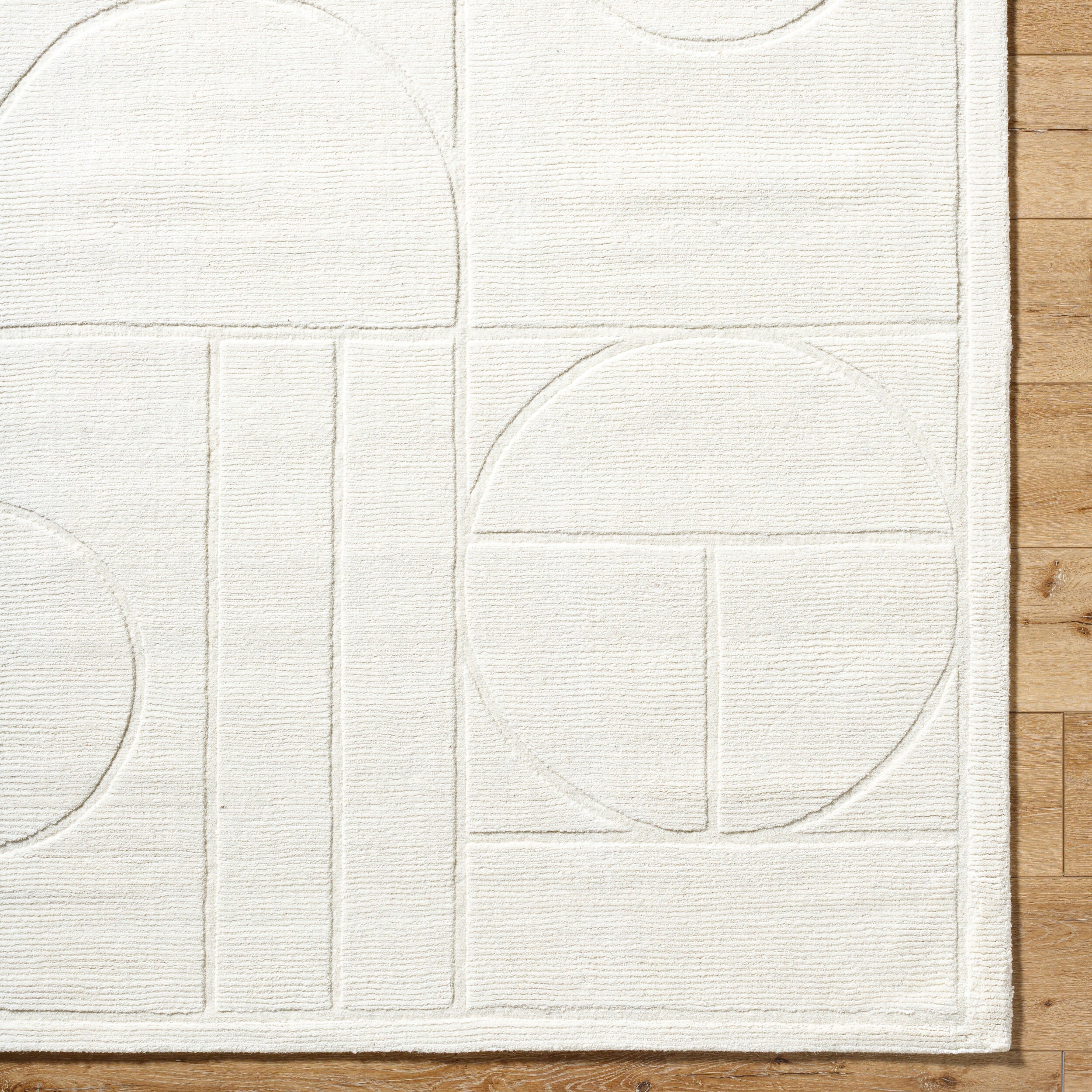 Surya Mystique M-5485 Ivory Area Rug by LIVABLISS