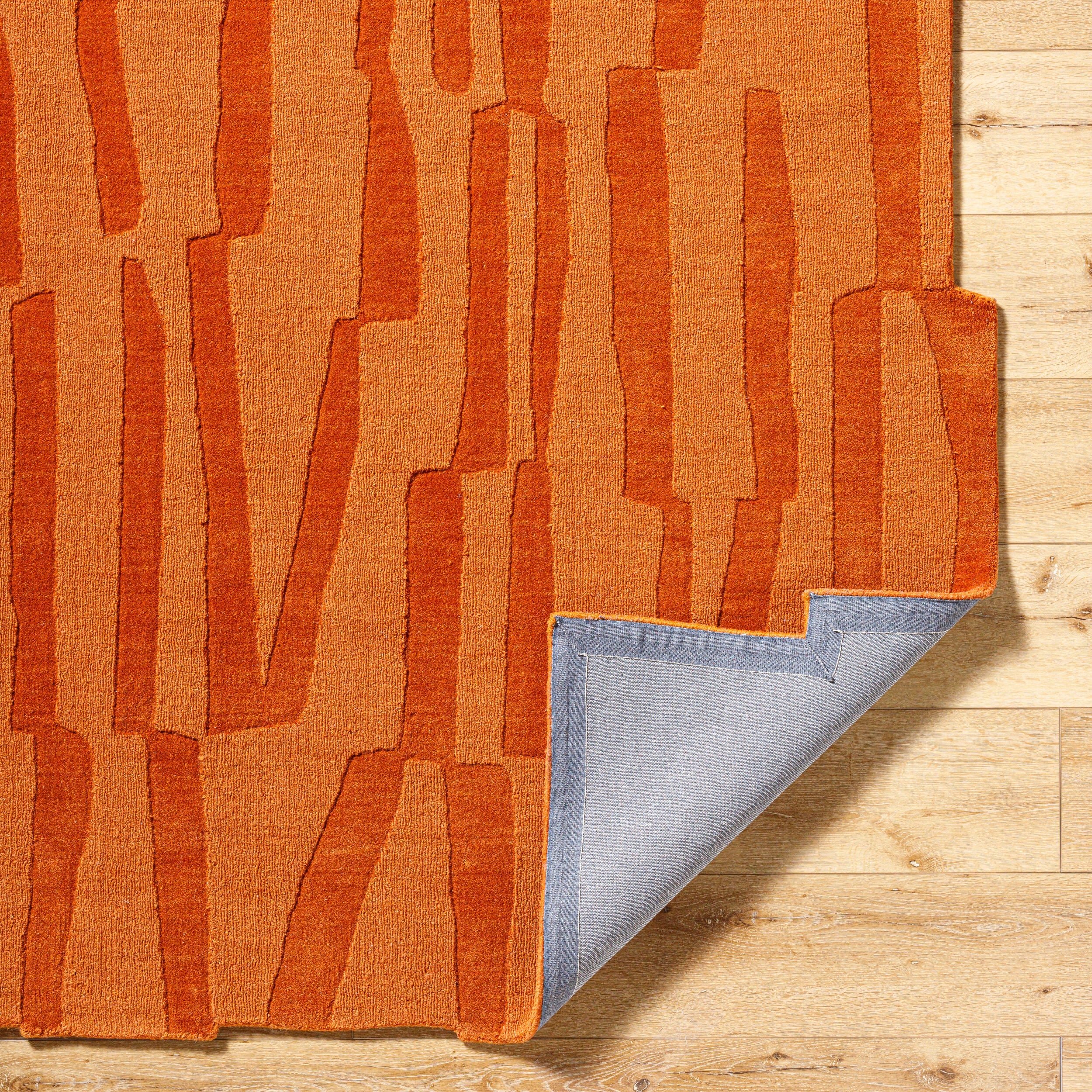 LIVABLISS Mystique M-5488 Burnt Sienna Hand Loomed Area Rug