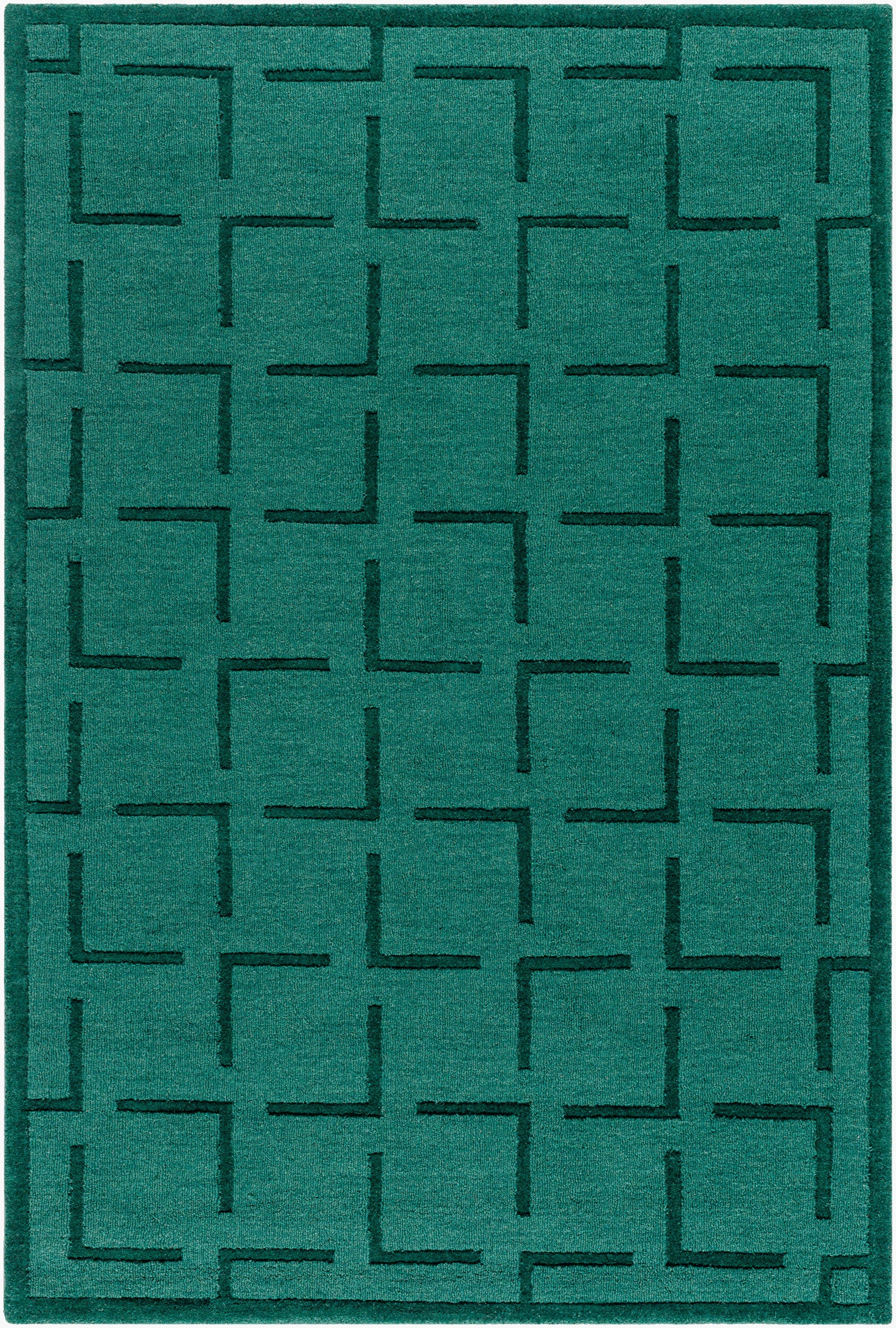 LIVABLISS Mystique M-5490 Emerald Hand Loomed Area Rug