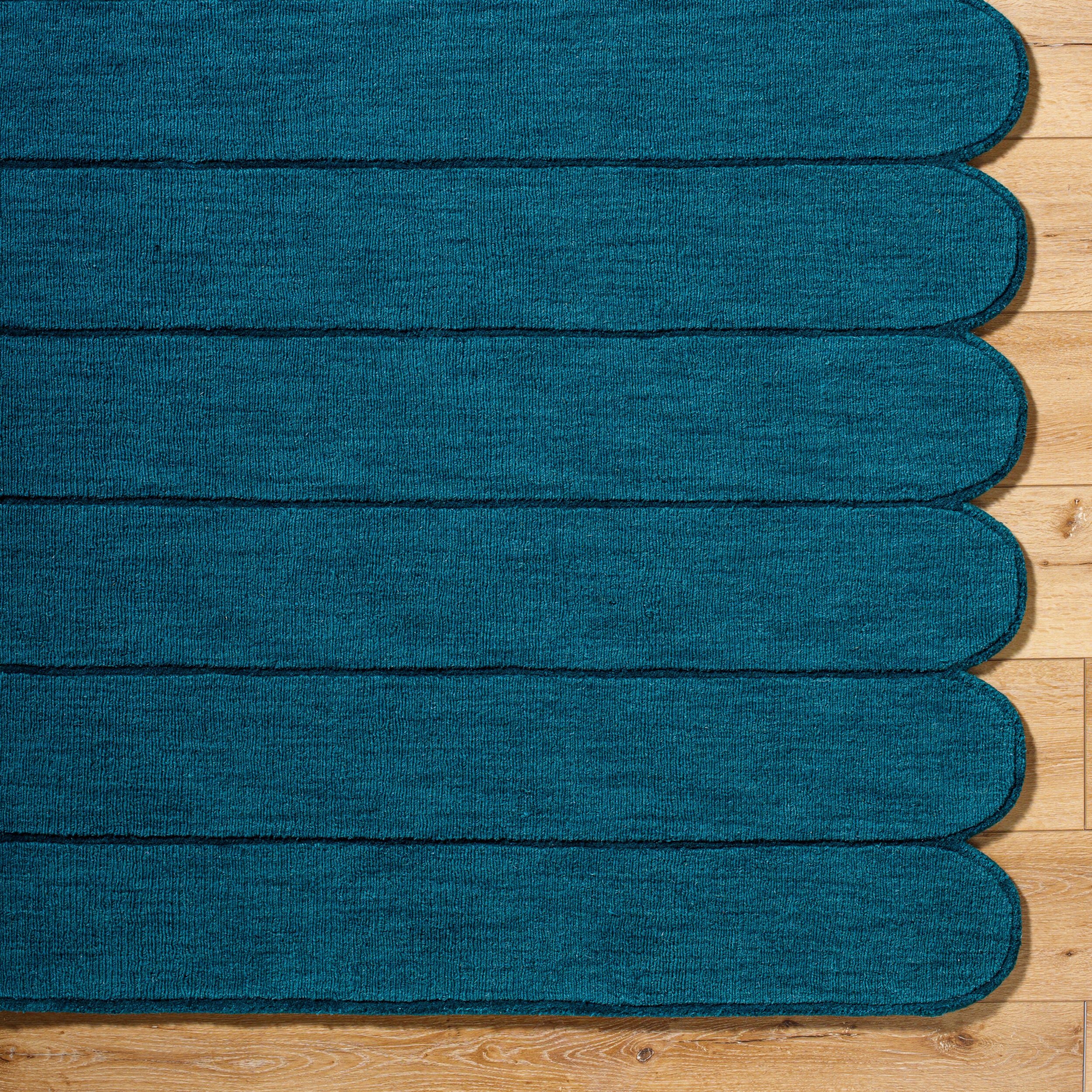 LIVABLISS Mystique M-5491 Teal Hand Loomed Area Rug