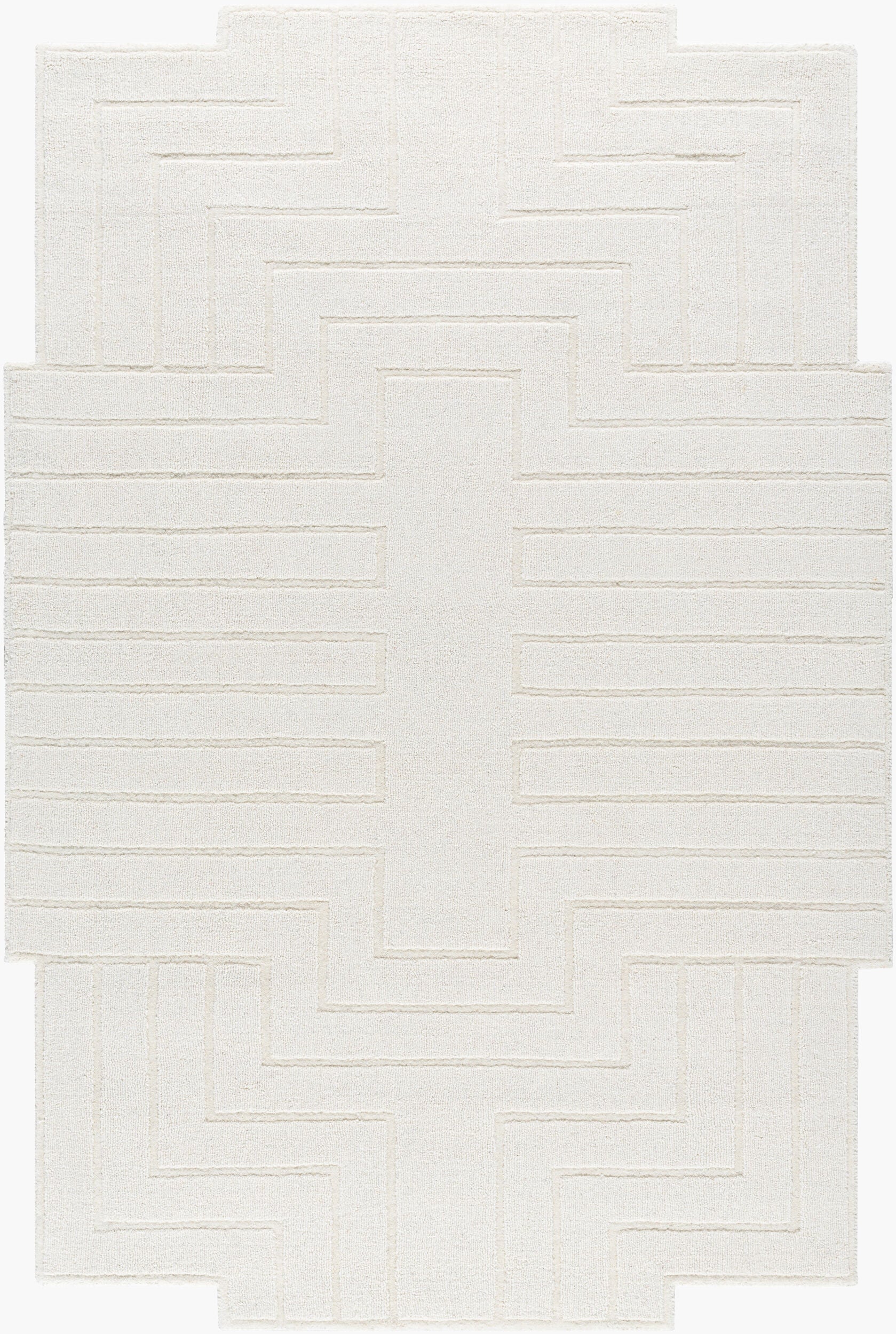 LIVABLISS Mystique M-5498 Ivory Hand Loomed Area Rug