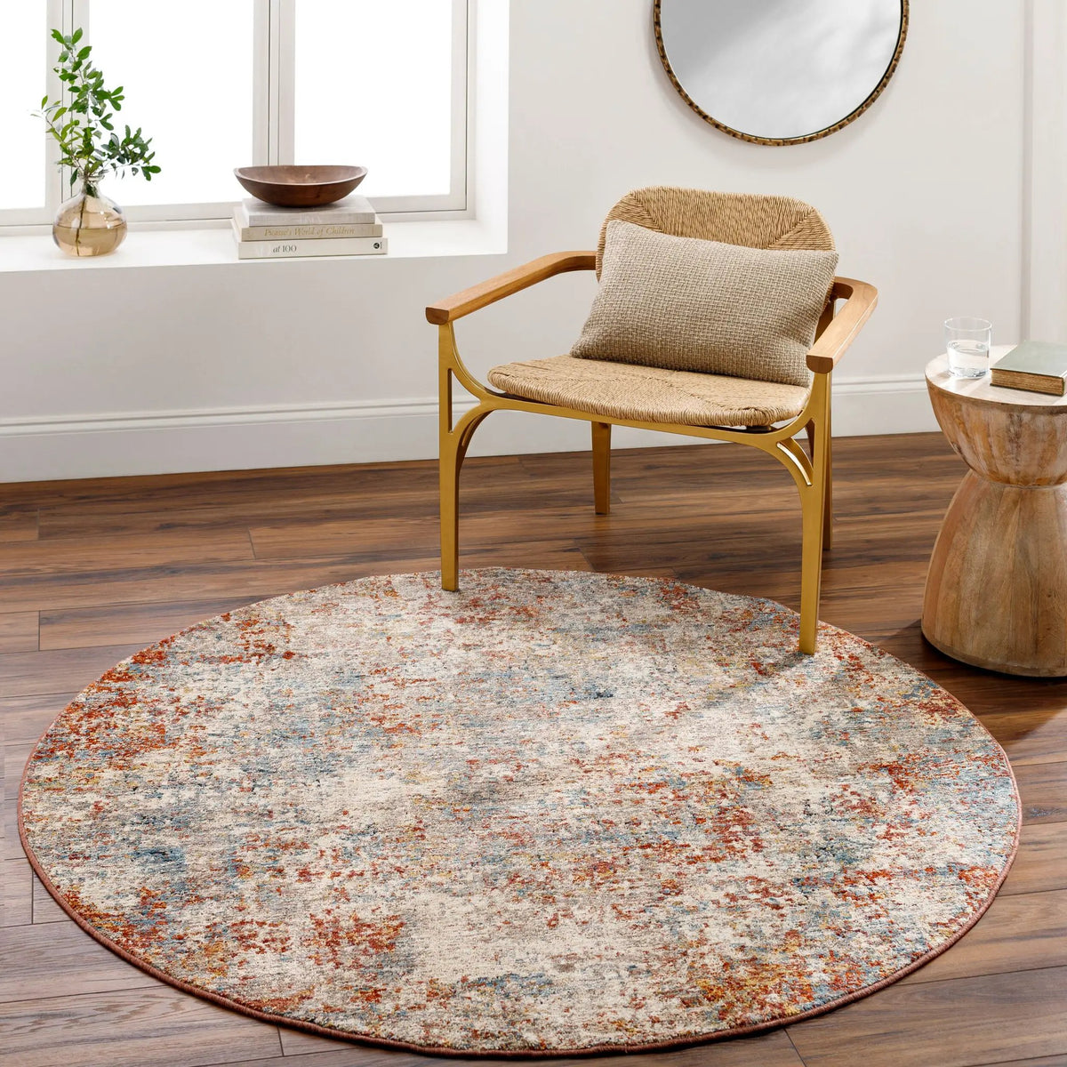LIVABLISS Mirabel MBE-2300 Dusty-Coral Area Rug