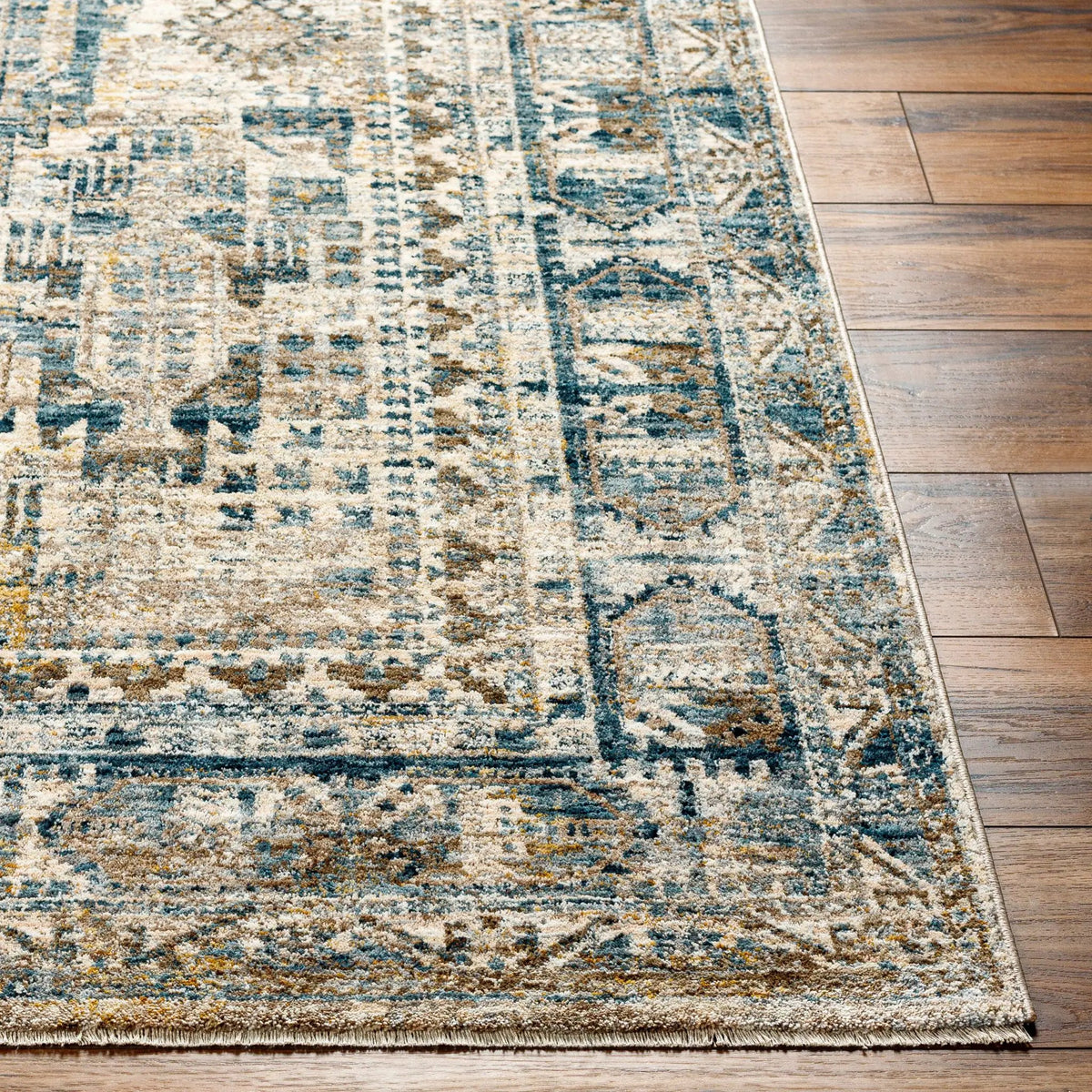 LIVABLISS Mirabel MBE-2302 Dark-Blue Area Rug