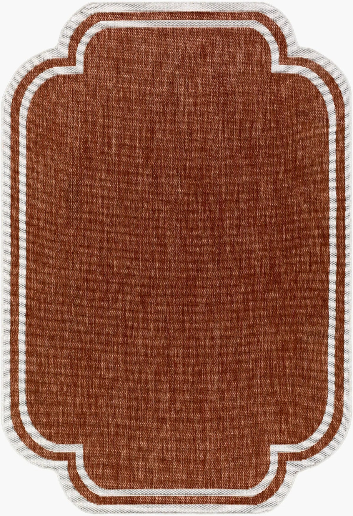 LIVABLISS Miami Beach MBH-2313 Burnt-Orange Area Rug
