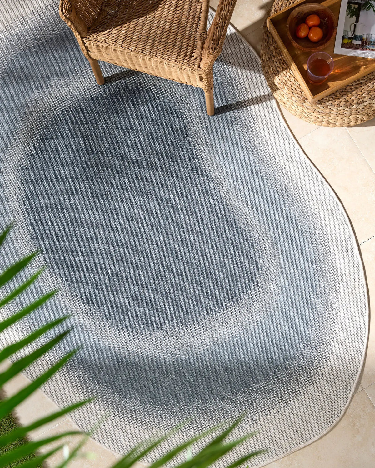 LIVABLISS Miami Beach MBH-2315 Blue Area Rug