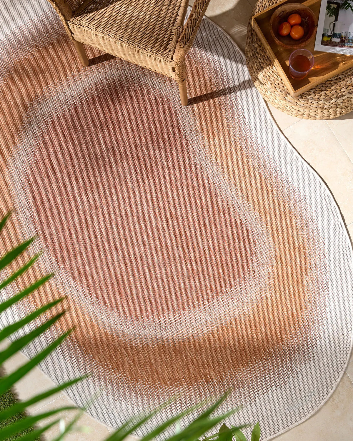 LIVABLISS Miami Beach MBH-2317 Rust Area Rug