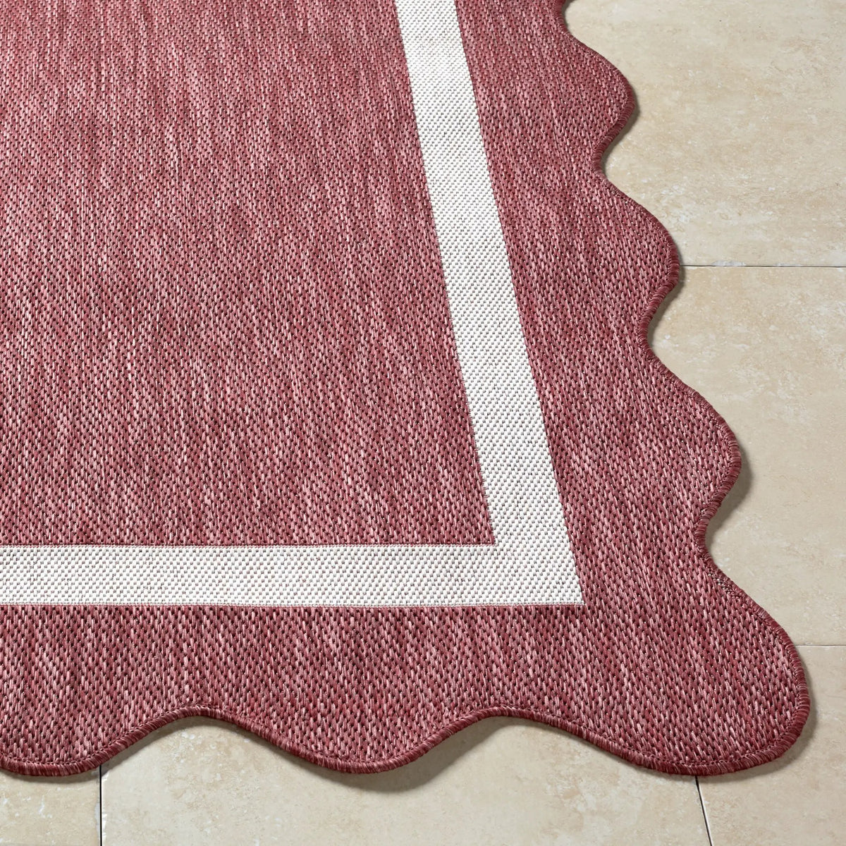 LIVABLISS Miami Beach MBH-2328 Burgundy Area Rug