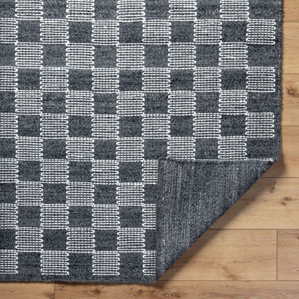 Marcela MCL-2300 Charcoal Area Rug by LIVABLISS