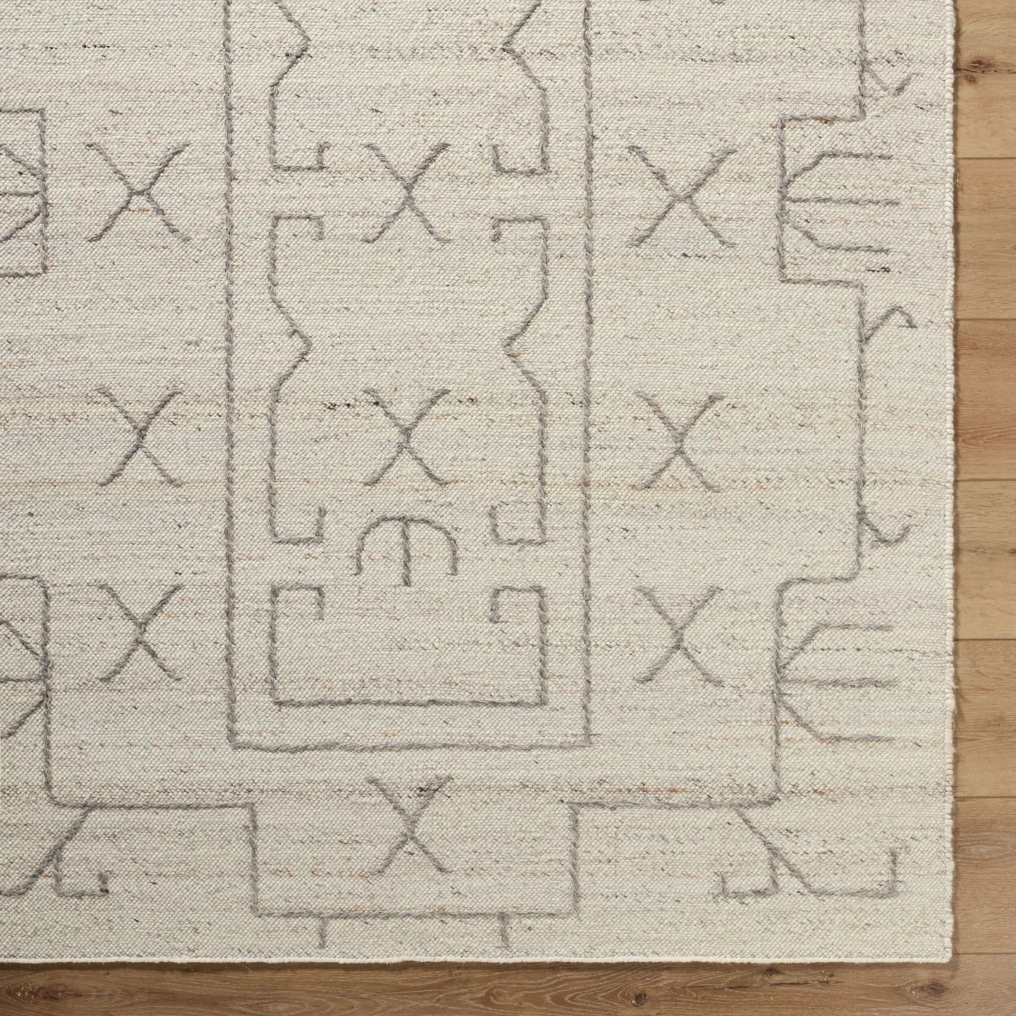 Marcela MCL-2301 Ivory Area Rug by LIVABLISS