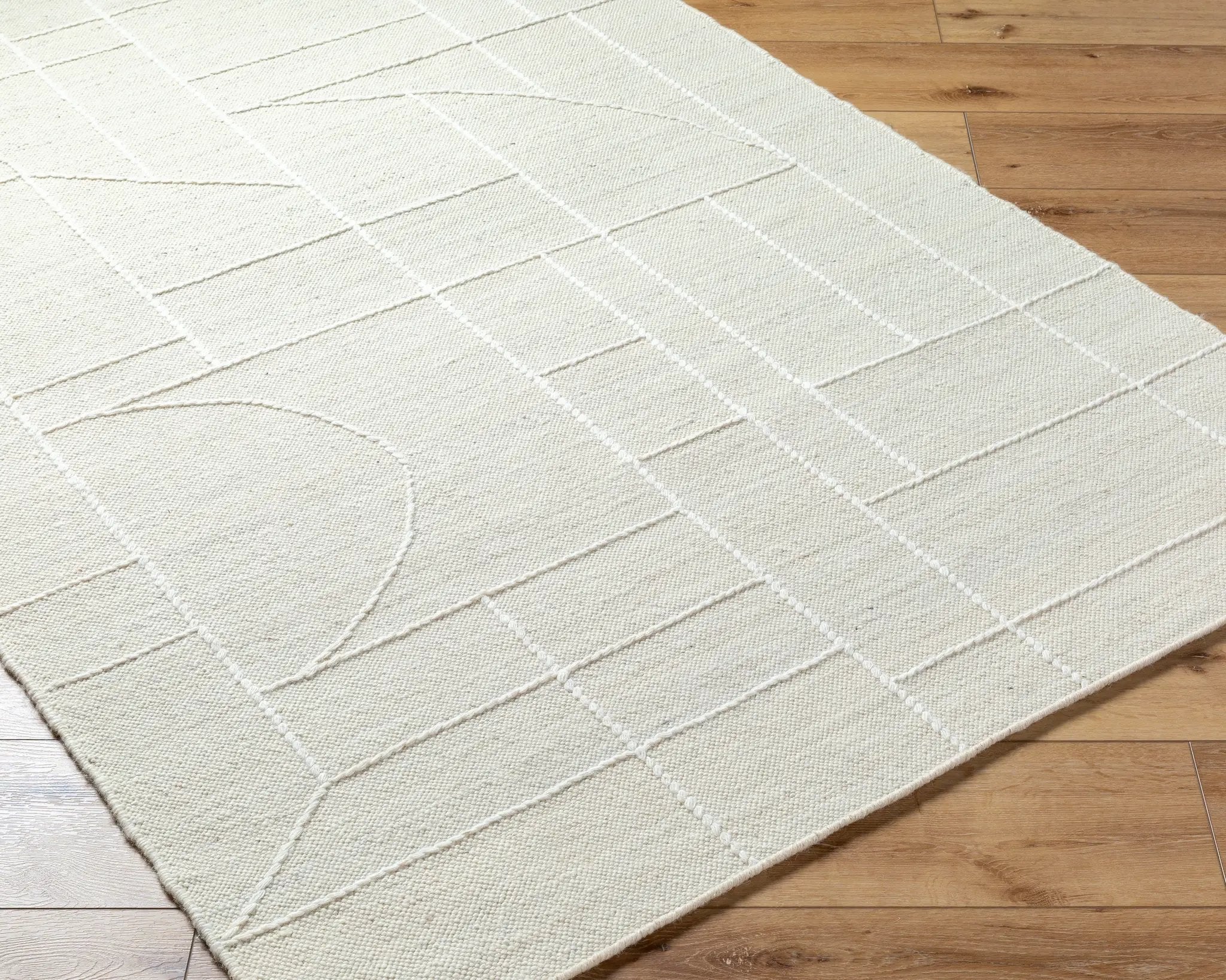 Marcela MCL-2306 Ivory Area Rug by LIVABLISS