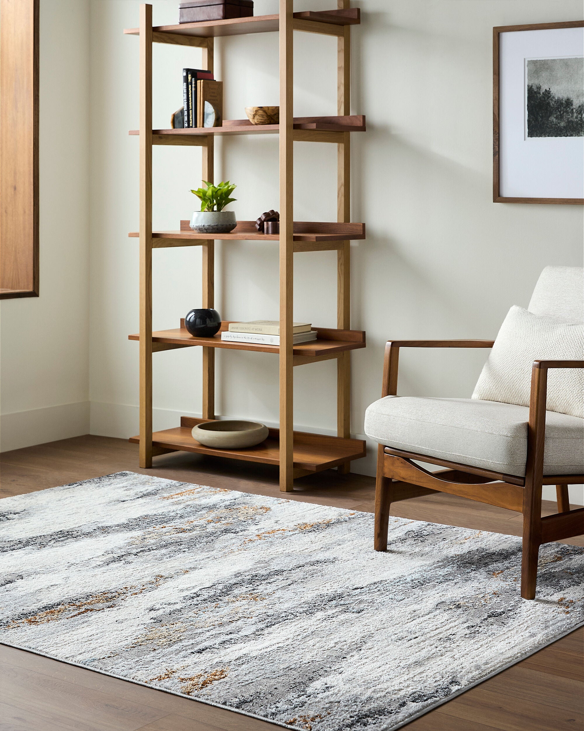 Surya Mood MDD-2335 Taupe Area Rug by LIVABLISS