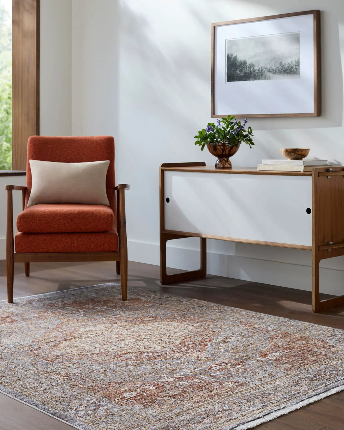 LIVABLISS Mansfield MFD-2308 Gray Area Rug