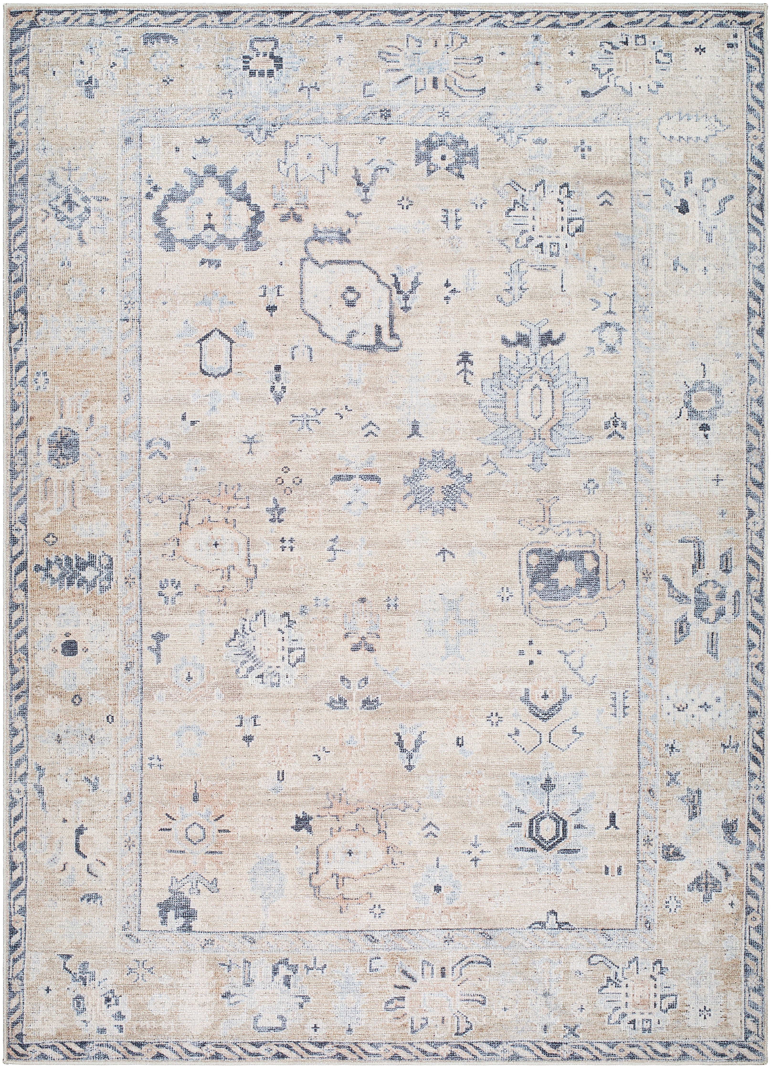 Surya Marlon MLO-2306 Light Beige Area Rug by LIVABLISS