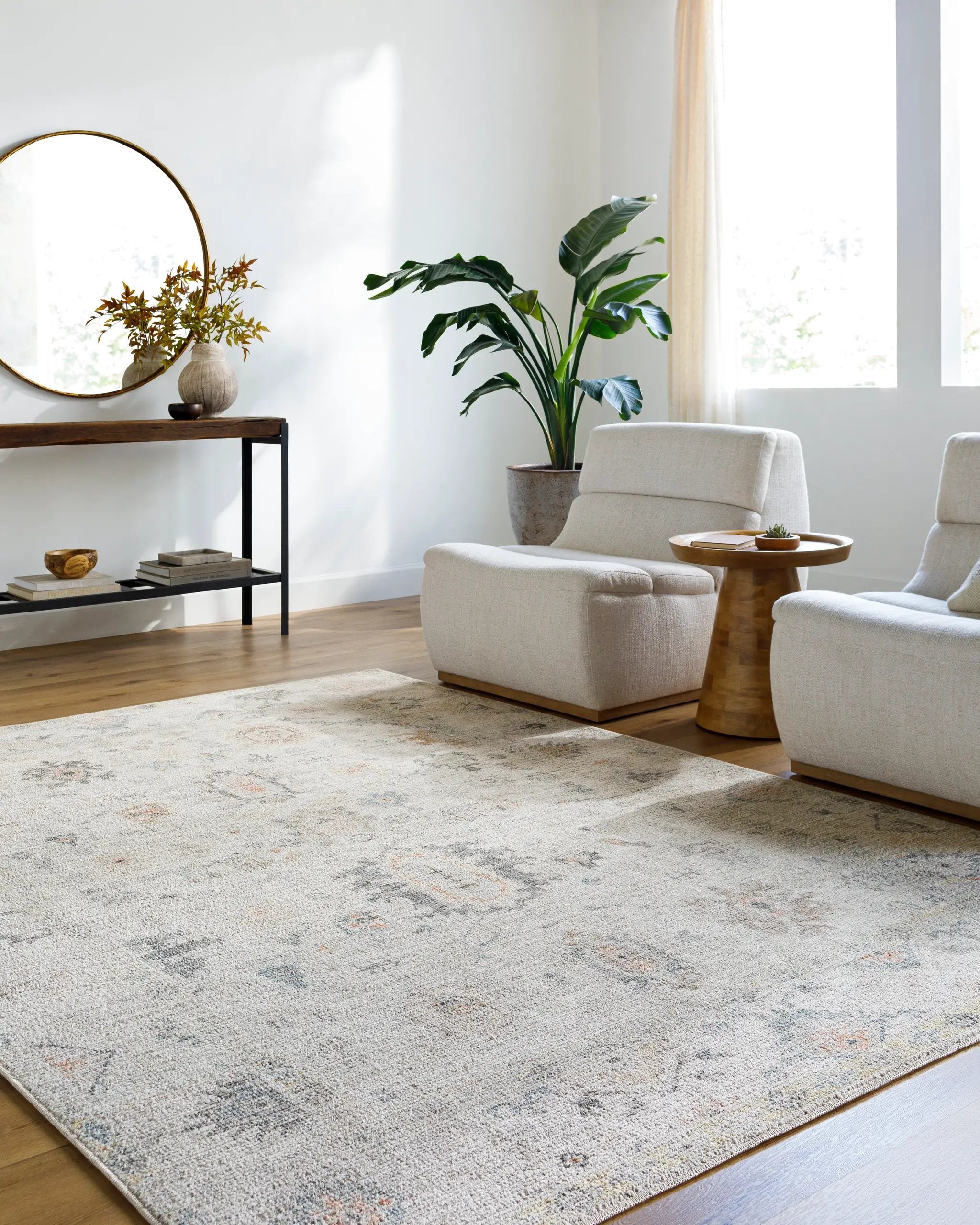 Marlon MLO-2310 Light-Gray Area Rug by LIVABLISS