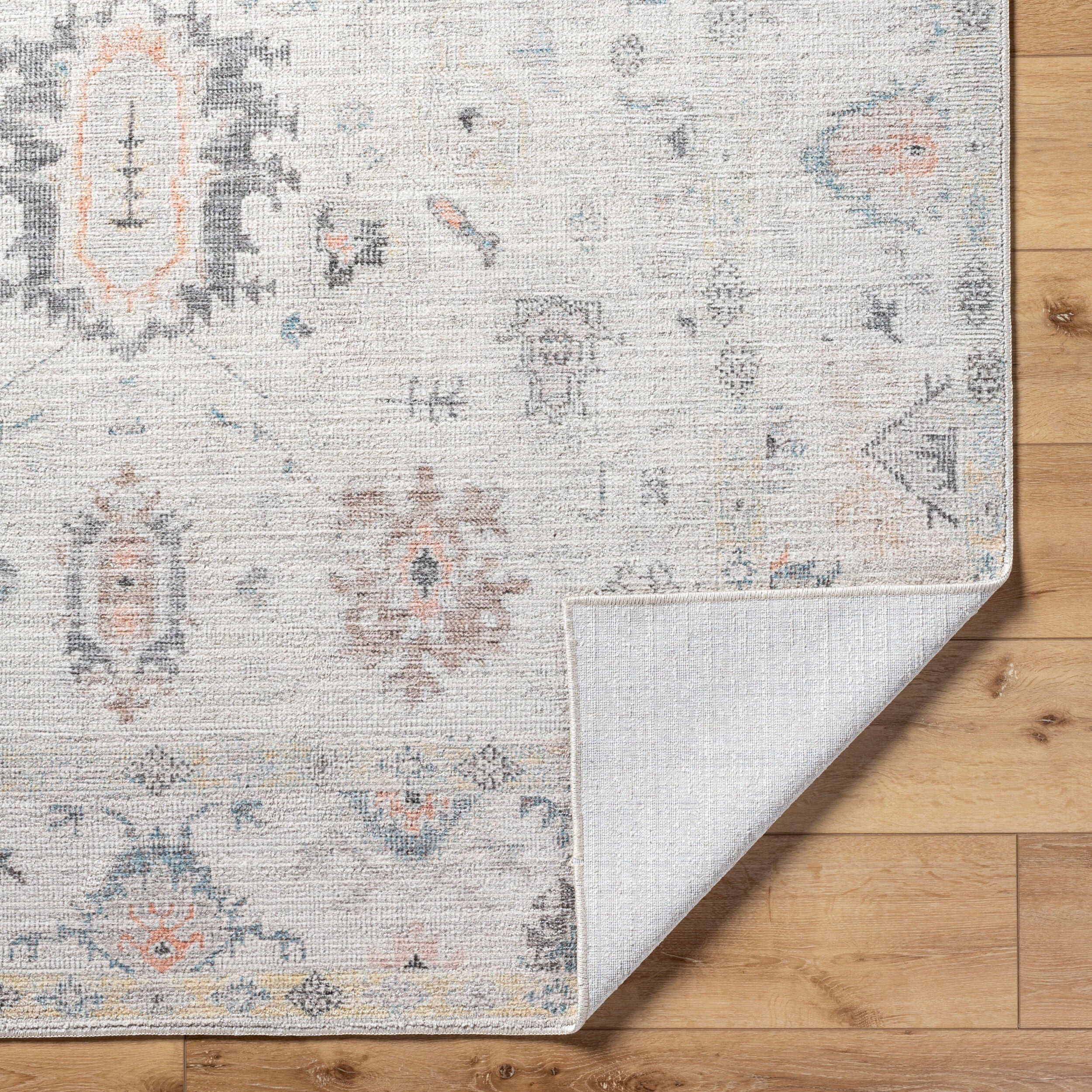 Surya Marlon MLO-2310 Light Gray Area Rug by LIVABLISS