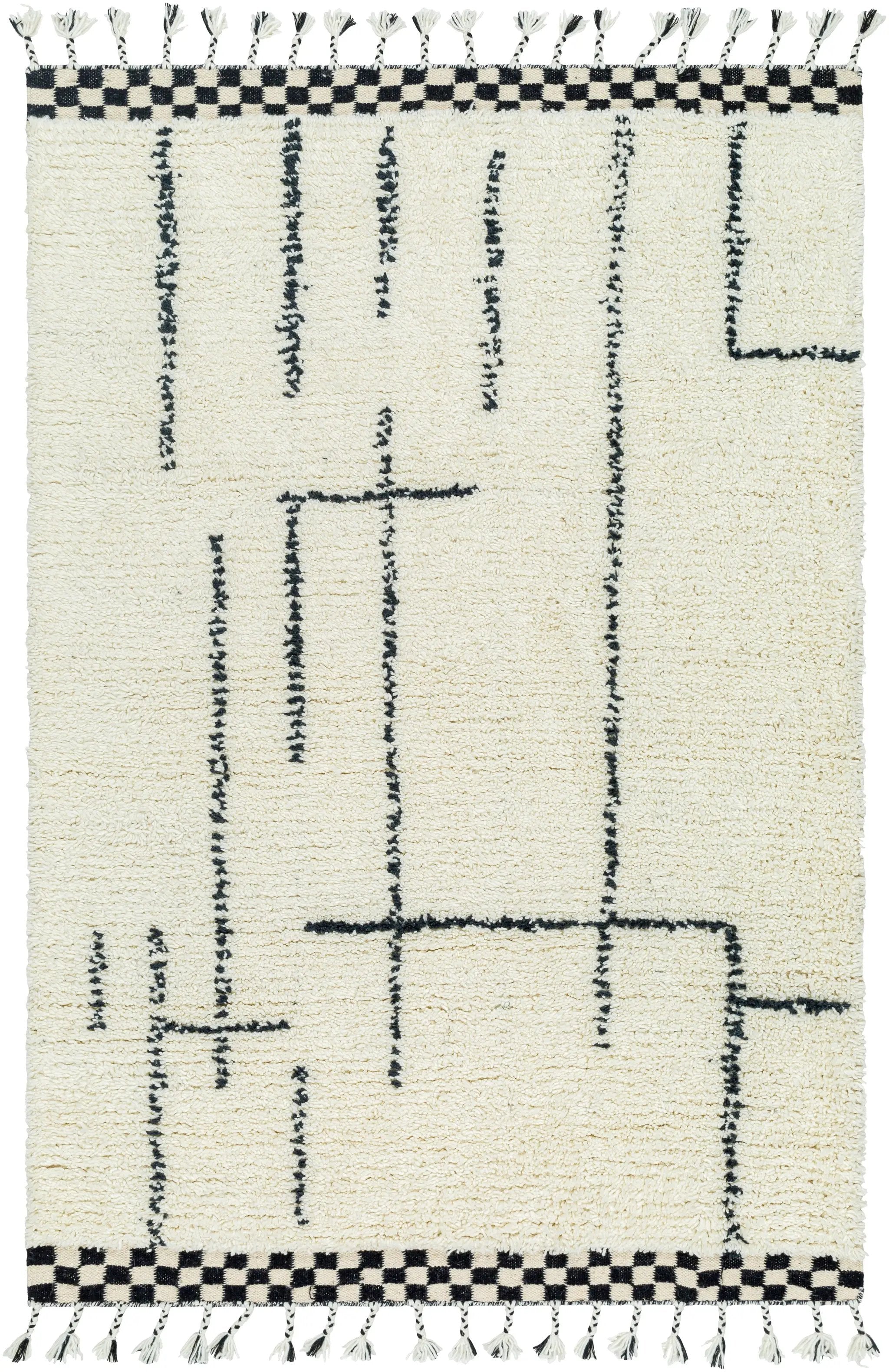 Mirela MMI-2300 Ivory Area Rug by LIVABLISS