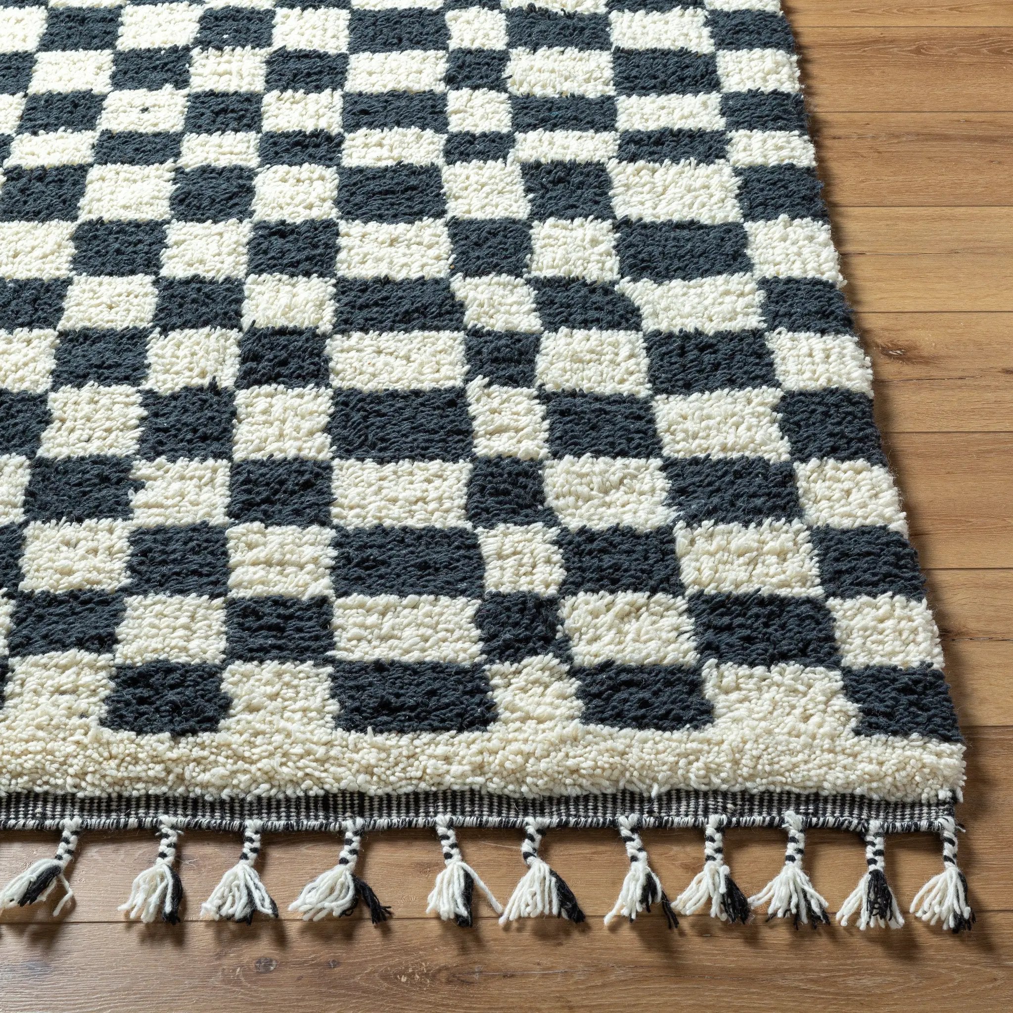 Mirela MMI-2301 Charcoal Area Rug by LIVABLISS