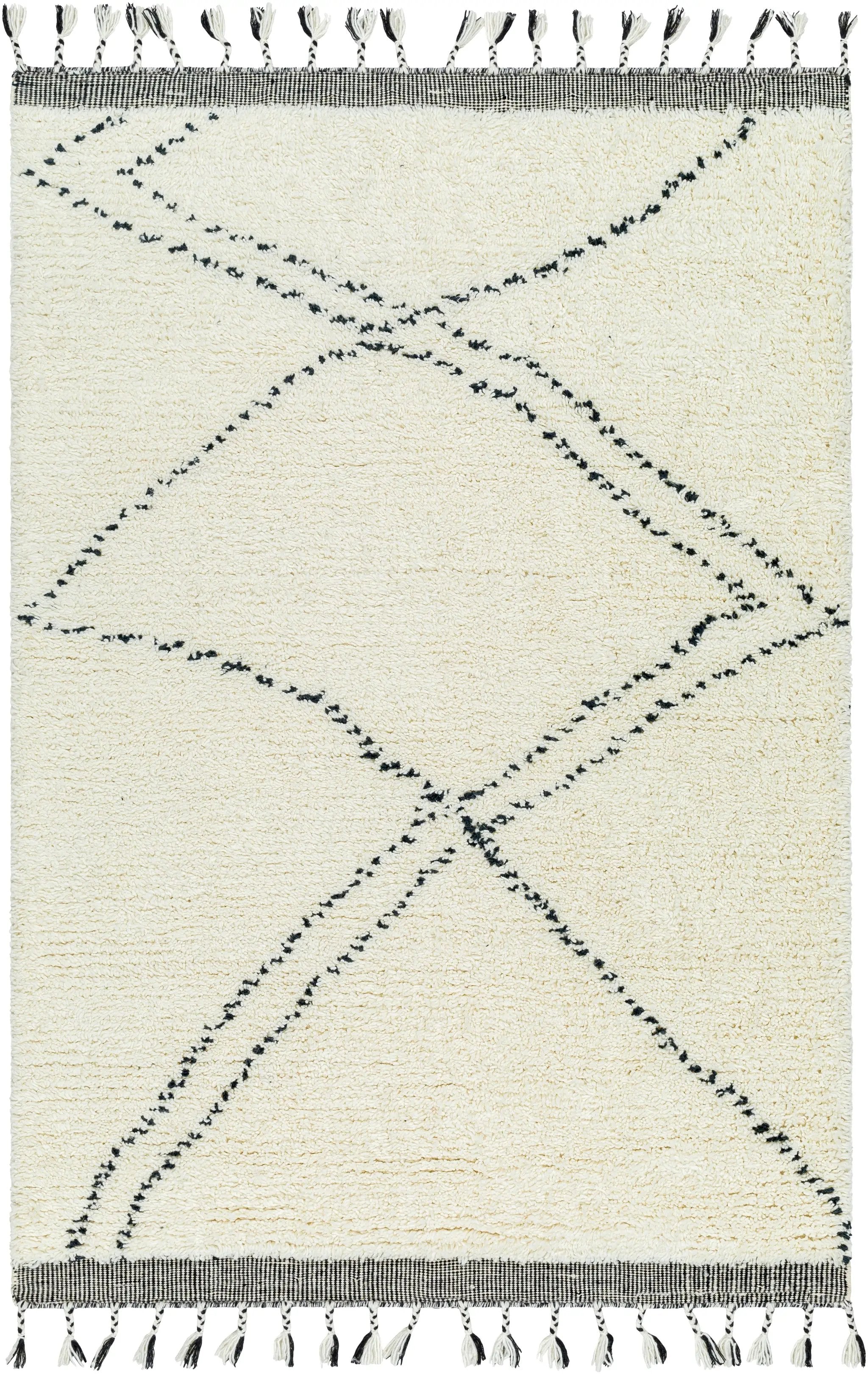 Mirela MMI-2302 Ivory Area Rug by LIVABLISS